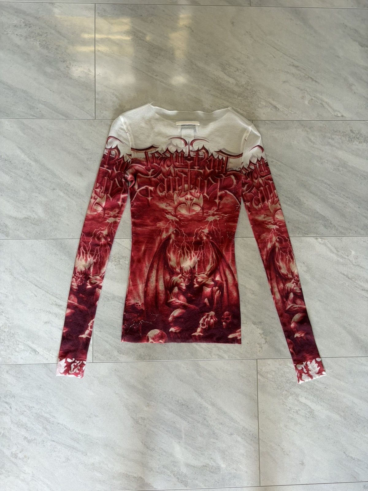 Jean Paul Gaultier Jean Paul Gaultier gargoyle mesh Size US S / EU 44-46 / 1 - 2 Thumbnail