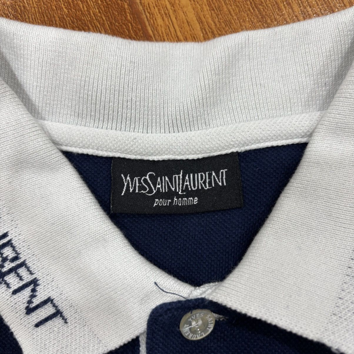 Yves Saint Laurent Vintage YSL Polo long sleeve Shirt Size US L / EU 52-54 / 3 - 5 Thumbnail