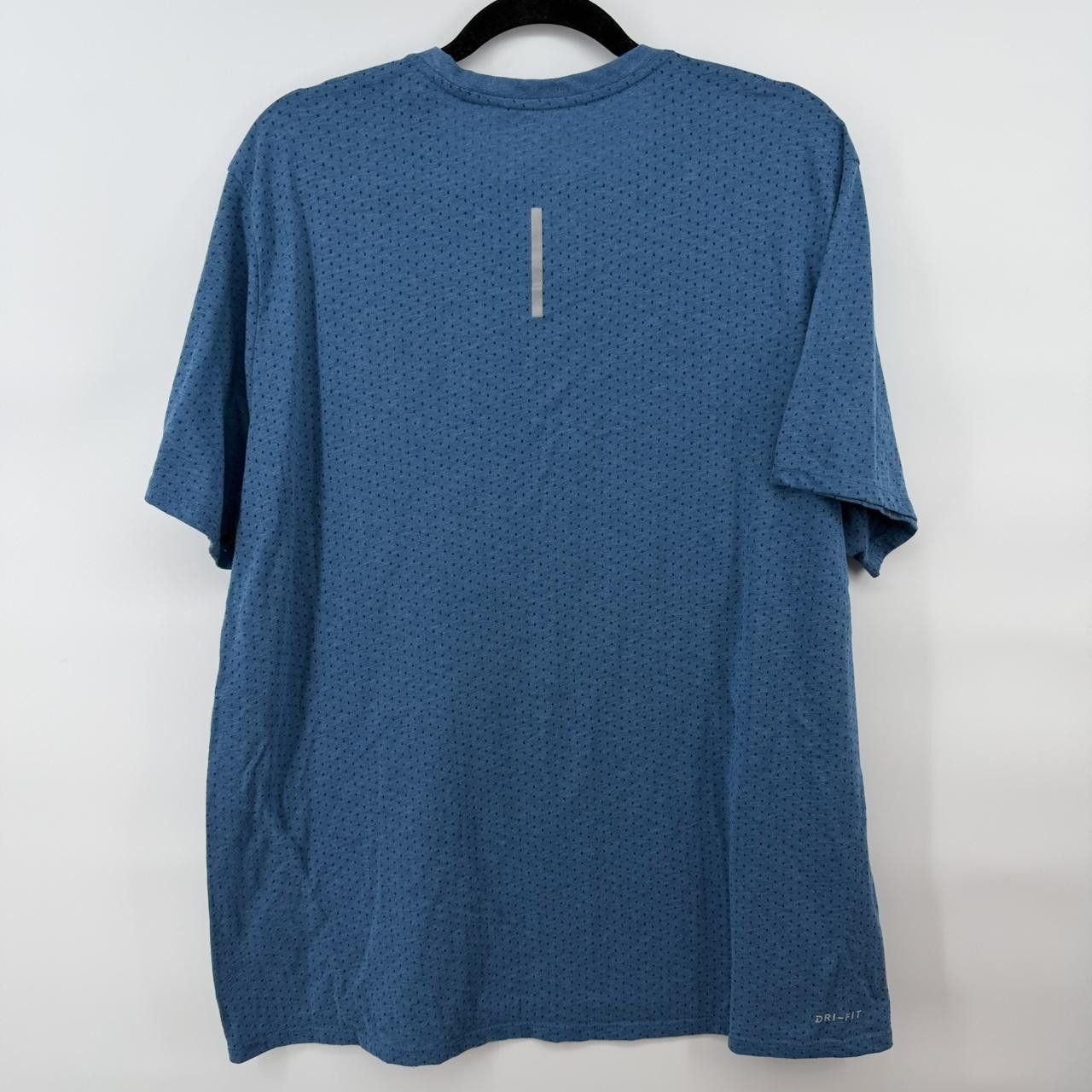 Nike Nike blue dri-fit running shirt Size XXL Size US XXL / EU 58 / 5 - 5 Thumbnail