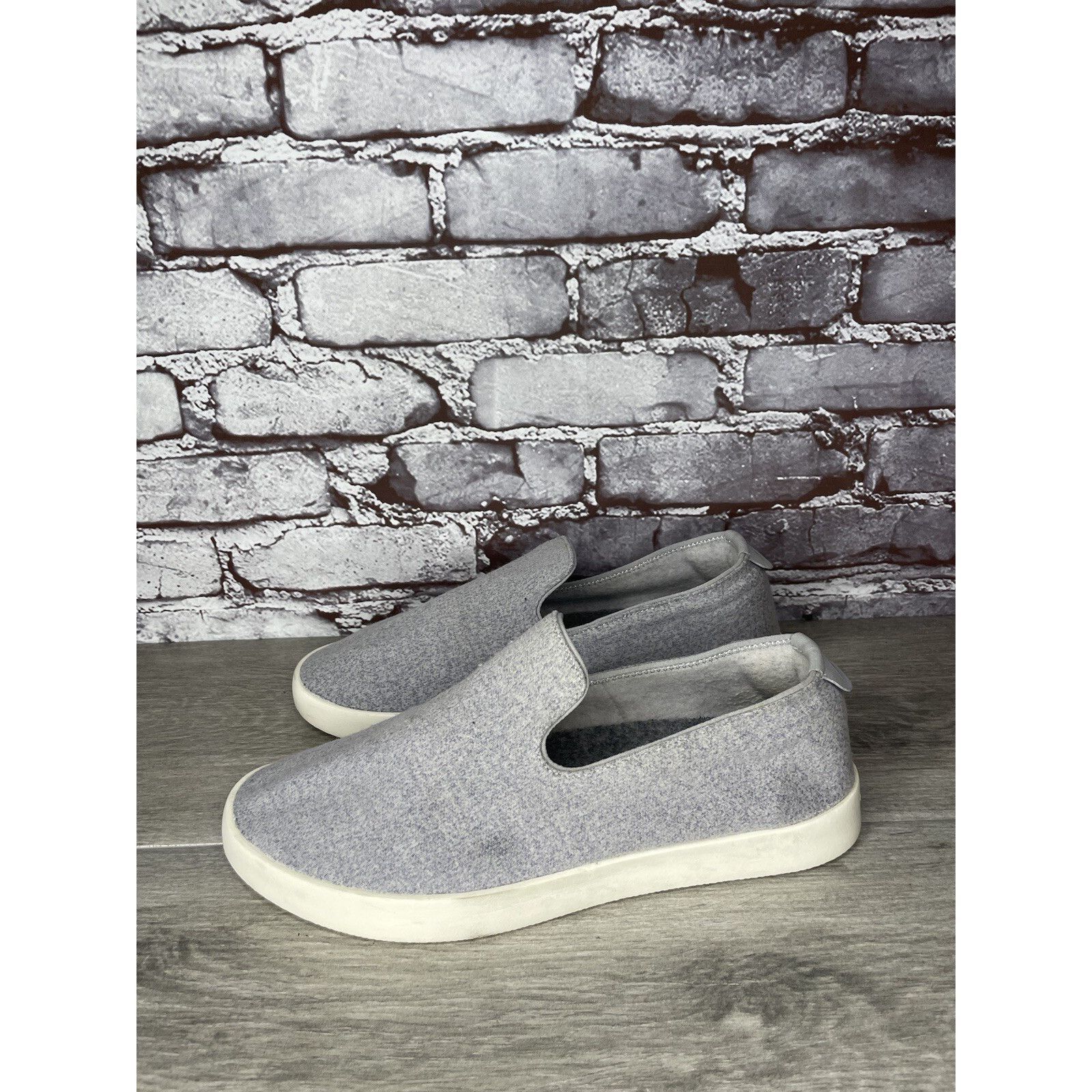 Allbirds Wool Loungers Slip On Comfort Shoes Dapple Gray Fab in Grey, Men's (Size 9)