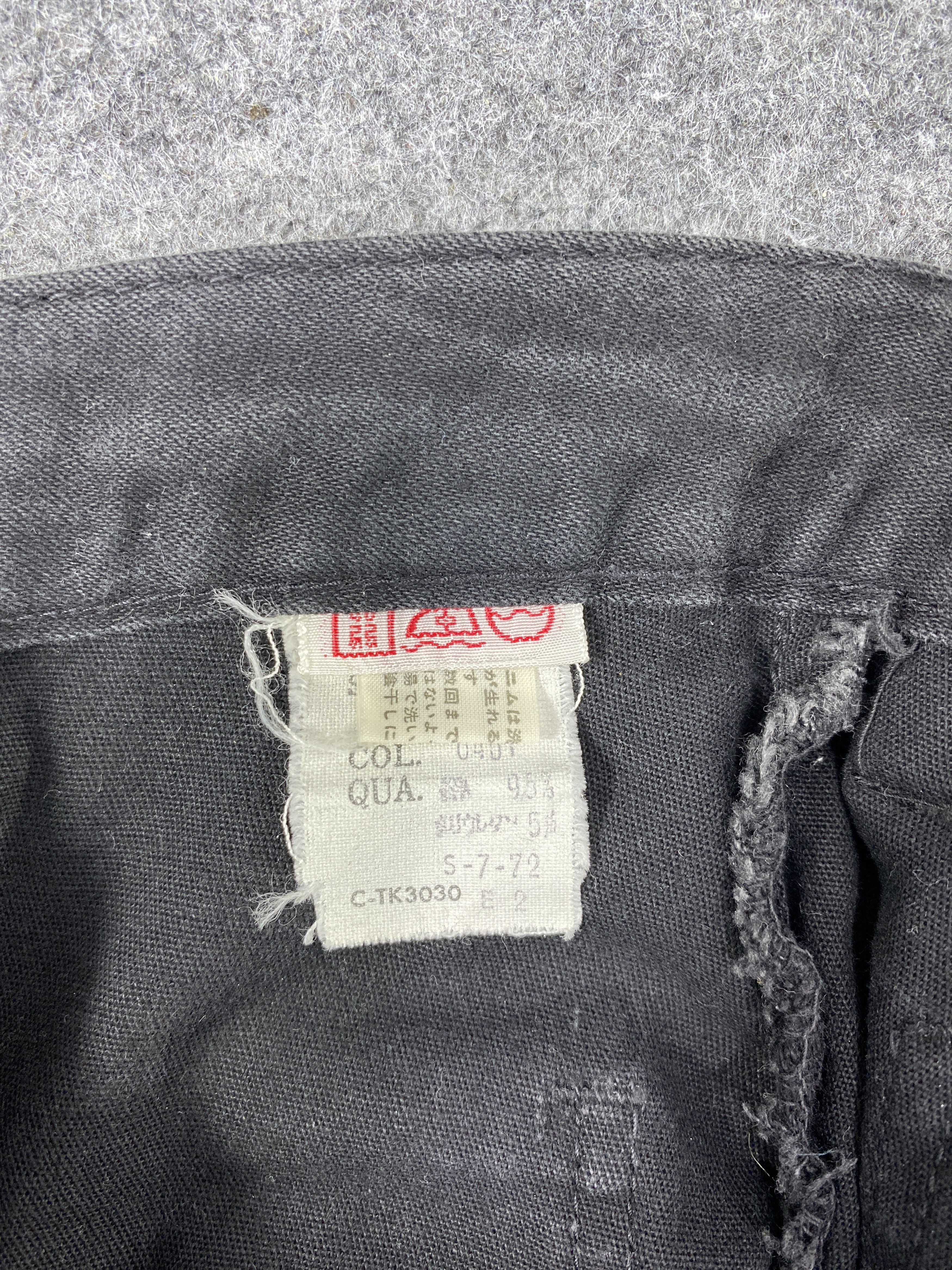 Japanese Brand Yankee Blueborn Bootcut Black Denim - J1129 Size US 28 / EU 44 - 10 Thumbnail