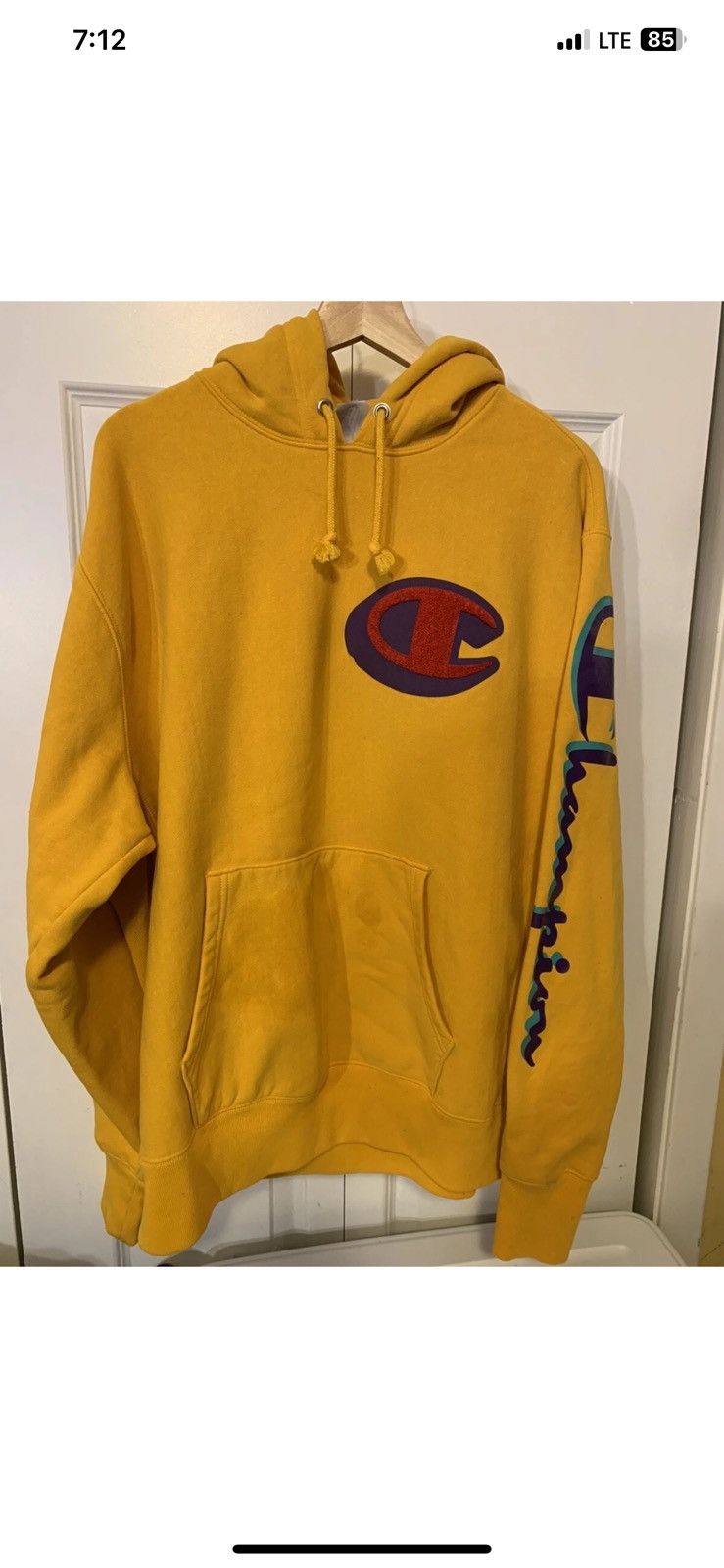 Champion × Coca Cola Vtg Champion x Coca Cola mens sz XL reverse weave hoodie Size US XL / EU 56 / 4 - 6 Thumbnail