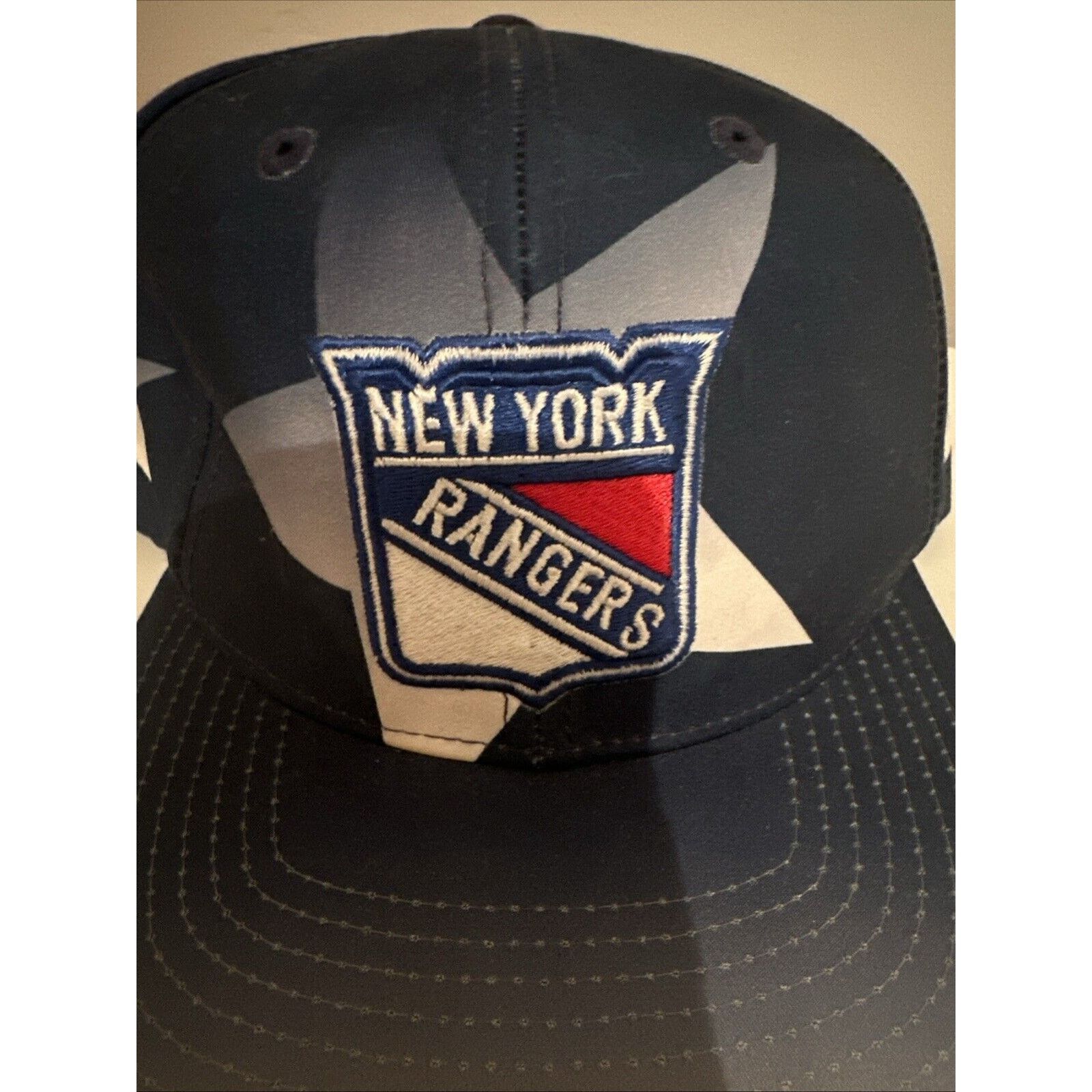 New Era Mitchell & Ness NHL New York Rangers Snapback Hat Classic Size ONE SIZE - 4 Thumbnail