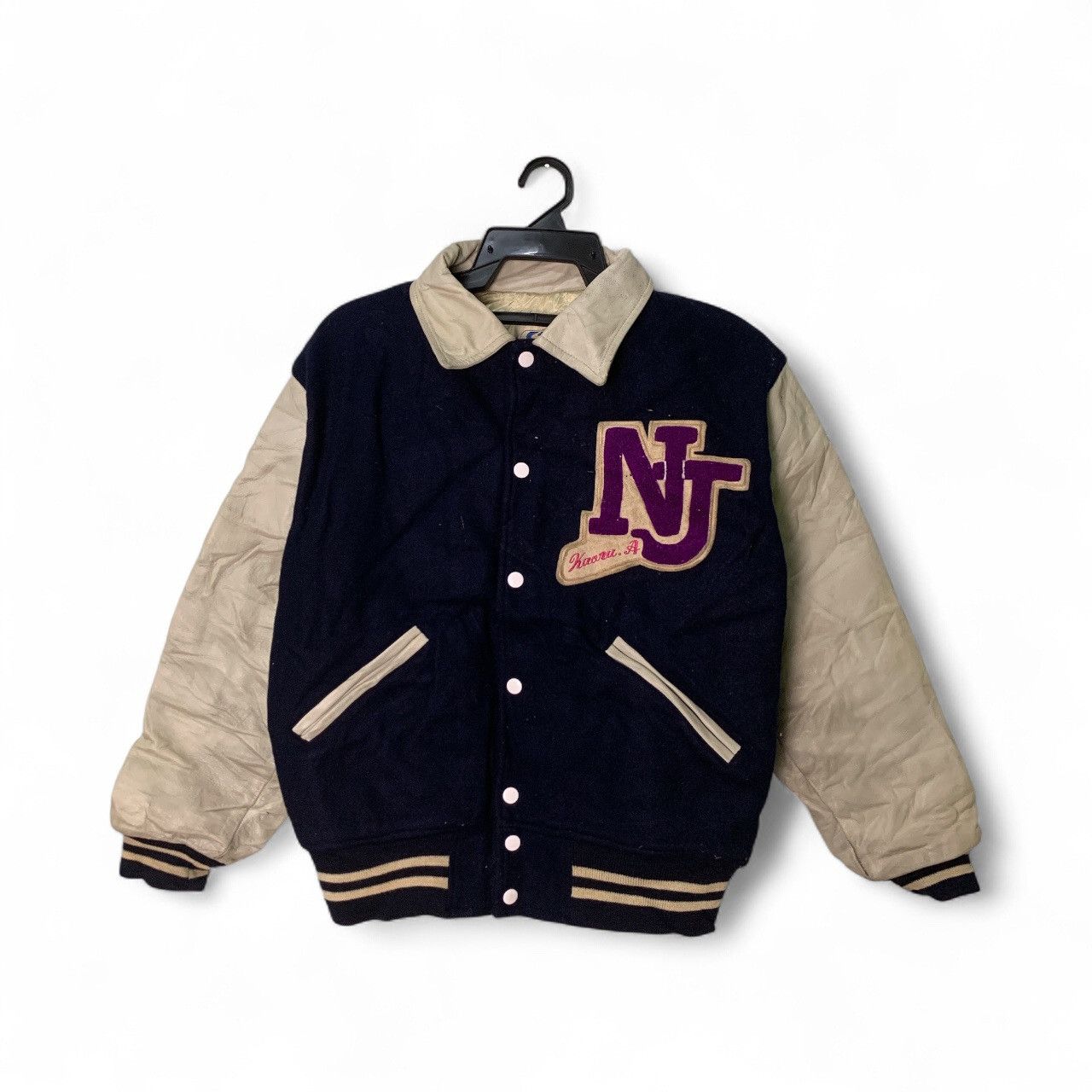 Japanese Brand Rare Design Vintage Chuo Sportswear Varsity Jackets Size L / US 10 / IT 46 - 2 Thumbnail