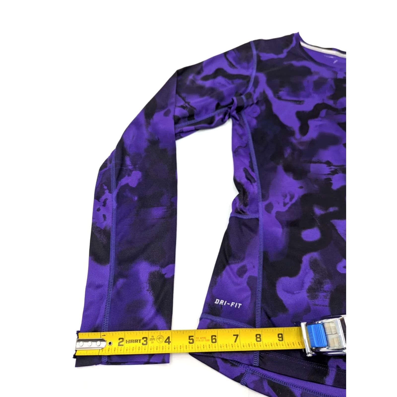 Nike Nike Miler Running Shirt Womens Small Purple Black Dri-Fit Size S / US 4 / IT 40 - 5 Thumbnail