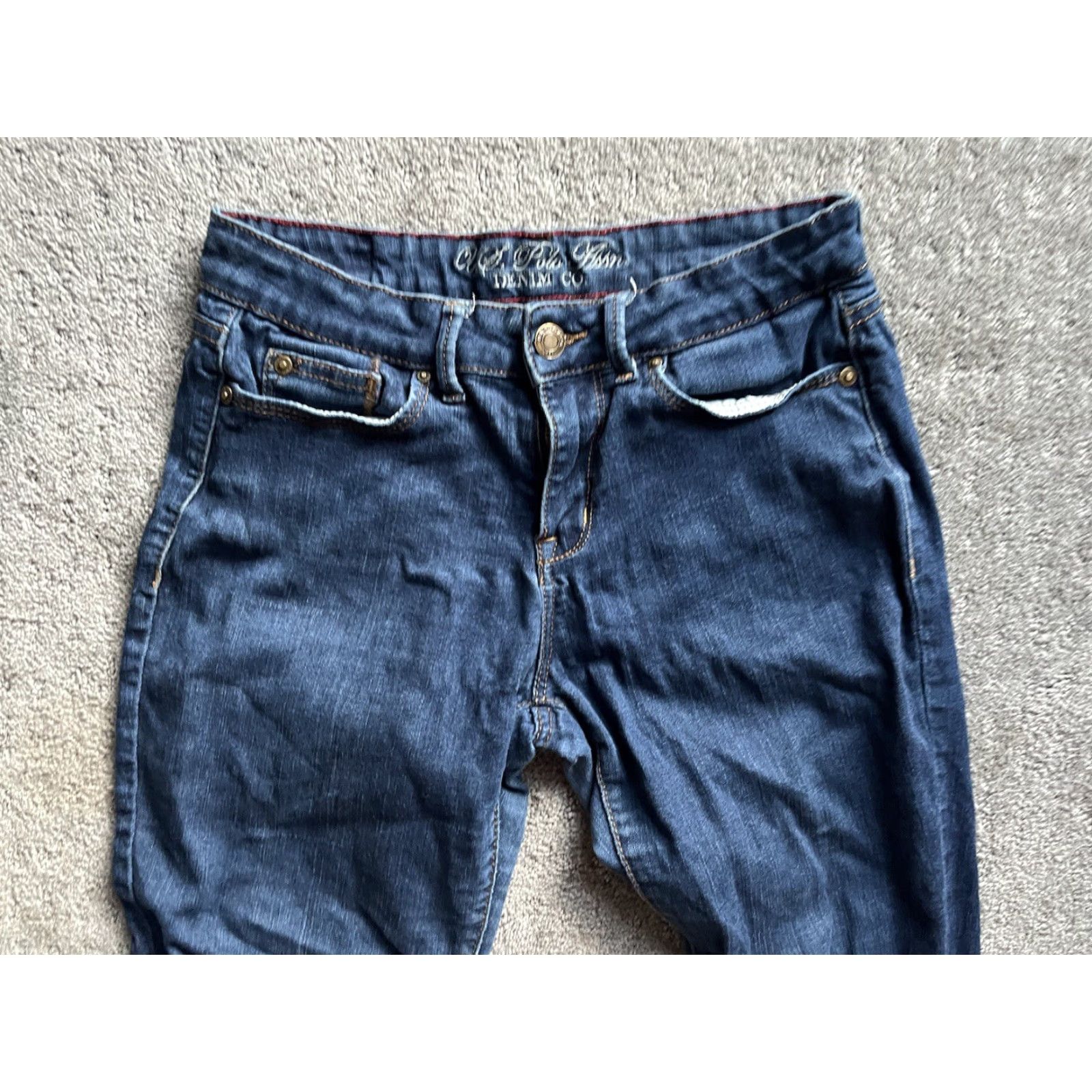 Vintage U.S. Polo ASSN Premium Denim Women's Mid Rise Jegging Jeans Blue Size 4 Regular Size 27" / US 4 / IT 40 - 4 Thumbnail