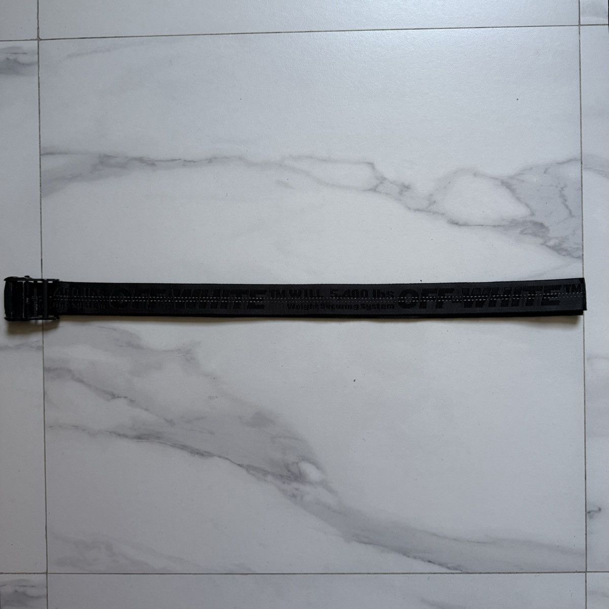 Off-White Off-White Industrial Belt SS19 Black Size ONE SIZE - 2 Thumbnail