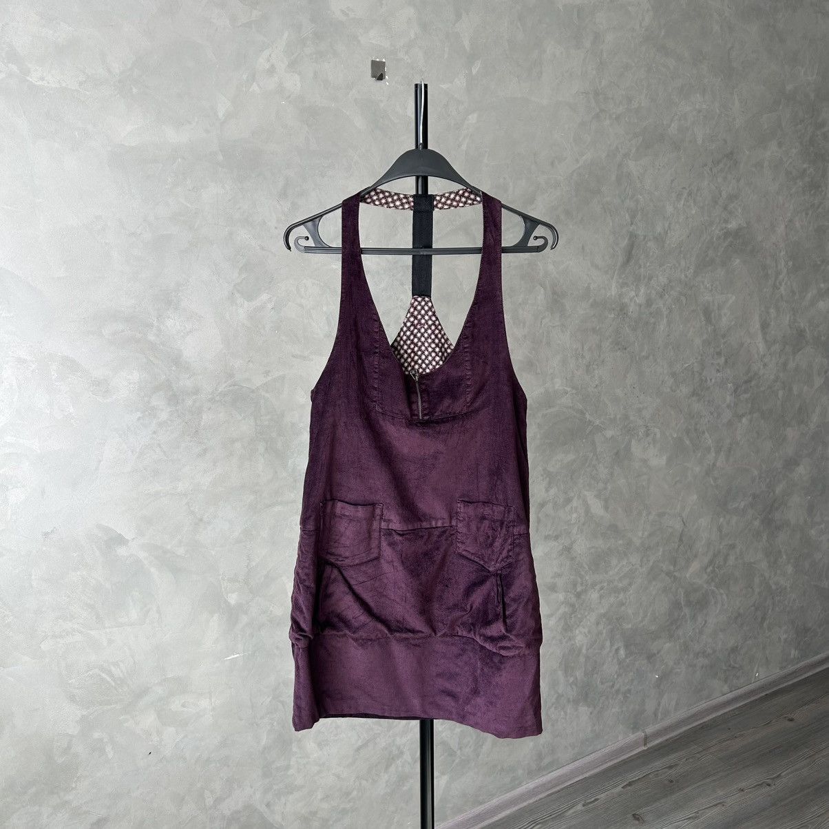 Cop Copine Vintage Cop. Copine Velour Tunic Dress 1 Size S / US 4 / IT 40 - 1 Thumbnail