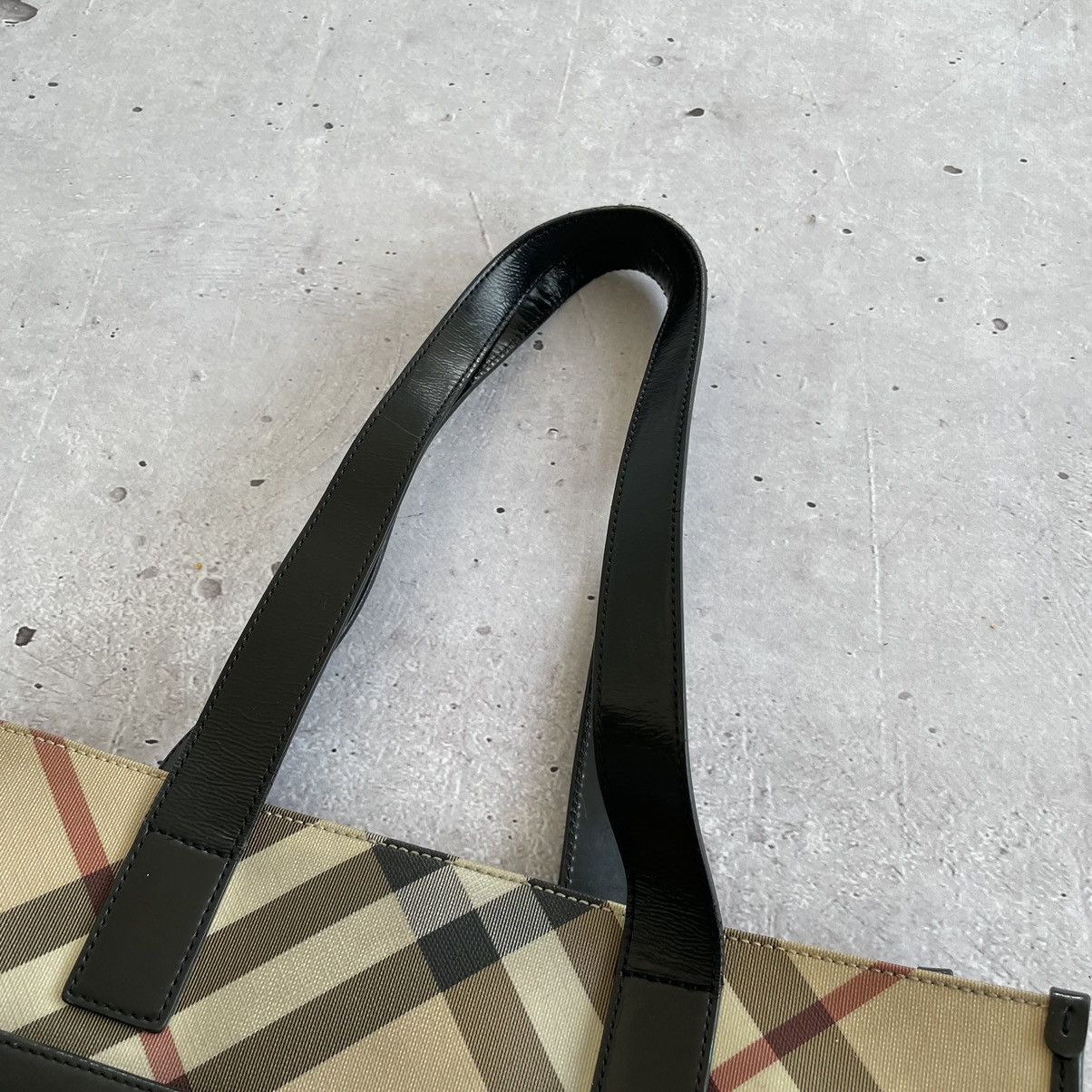 Burberry × Vintage RARE Burberry monogram handle bag y2k Size ONE SIZE - 22 Thumbnail