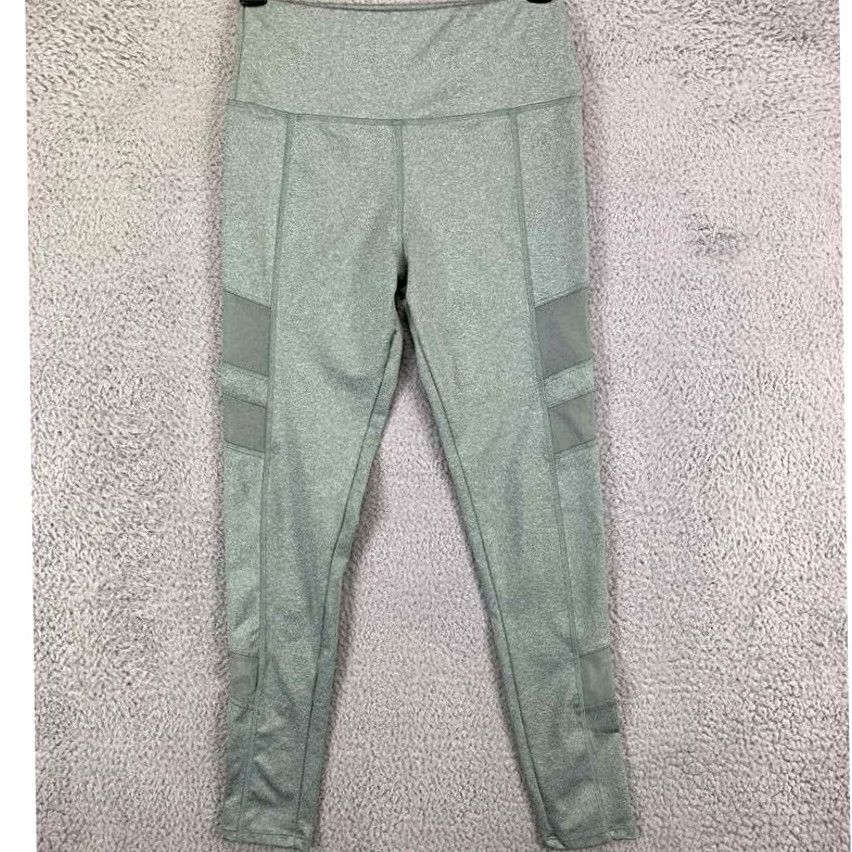 Sam Edelman Sam Edelman Leggings Womens XS Green Crop Yoga Athletic Outdoor Cropped Womens Workout Size 26" / US 2 / IT 38 - 2 Thumbnail