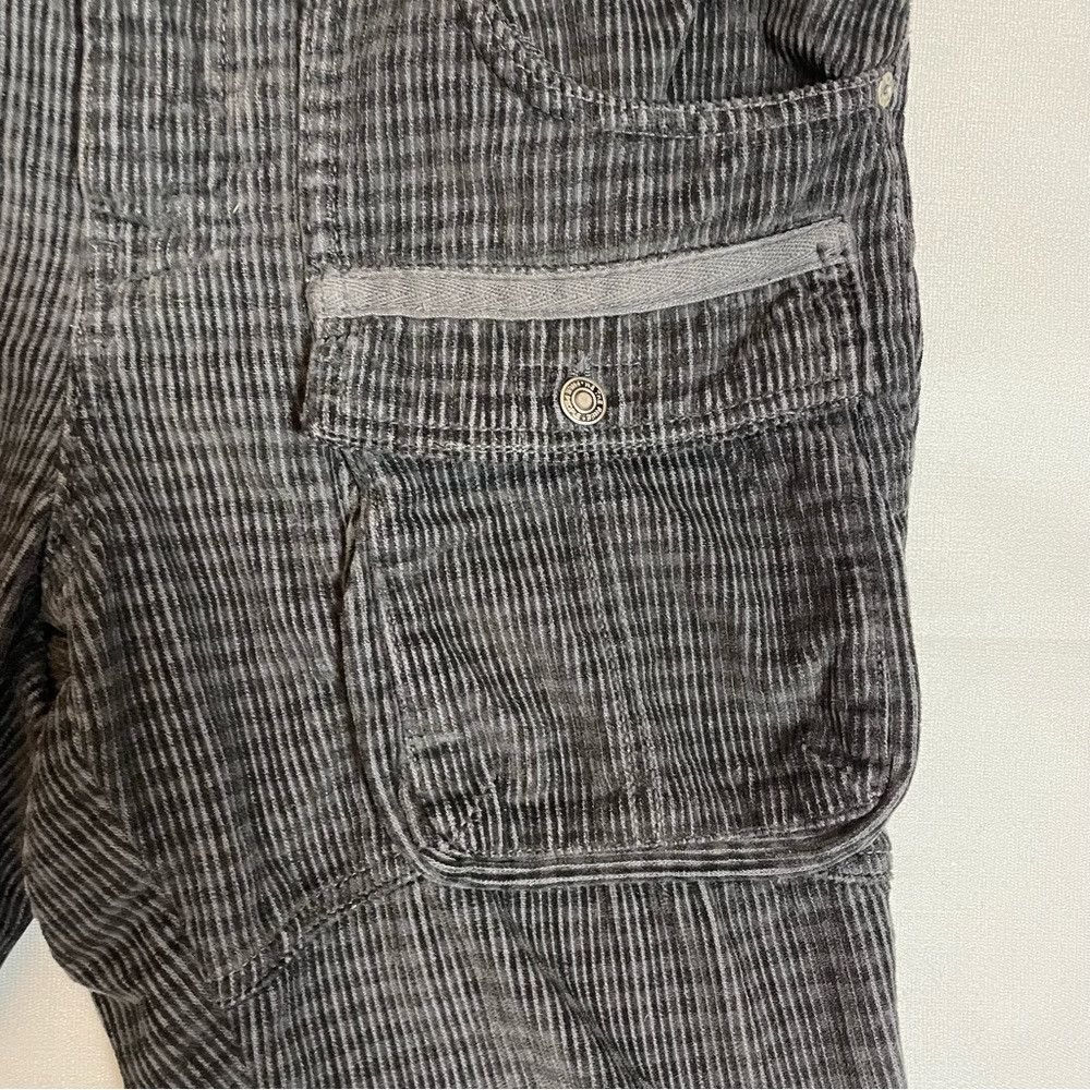 Free People NWT New Free People London Calling Slouchy Cord Grey Gingha Size 26" / US 2 / IT 38 - 9 Thumbnail