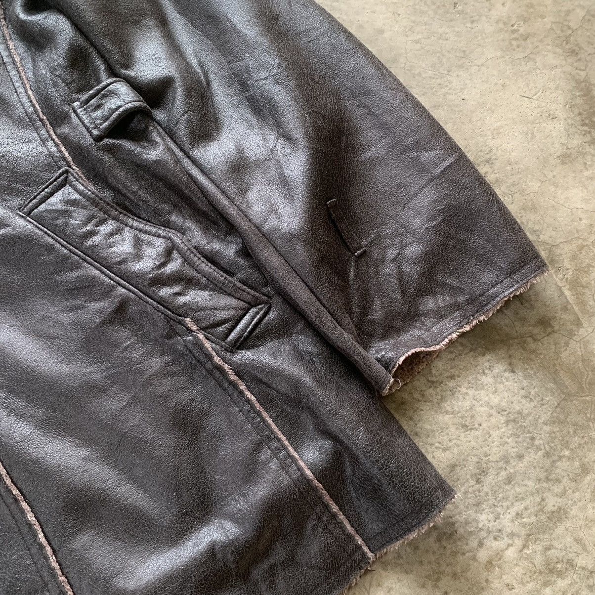 If Six Was Nine × Renoma × Tornado Mart Renoma Paris Opium Style Leather Jacket Size US XL / EU 56 / 4 - 3 Thumbnail