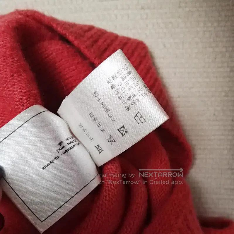 Chanel Chanel Short Sleeve Cashmere Sweater in Watermelon . Size S / US 4 / IT 40 - 7 Thumbnail