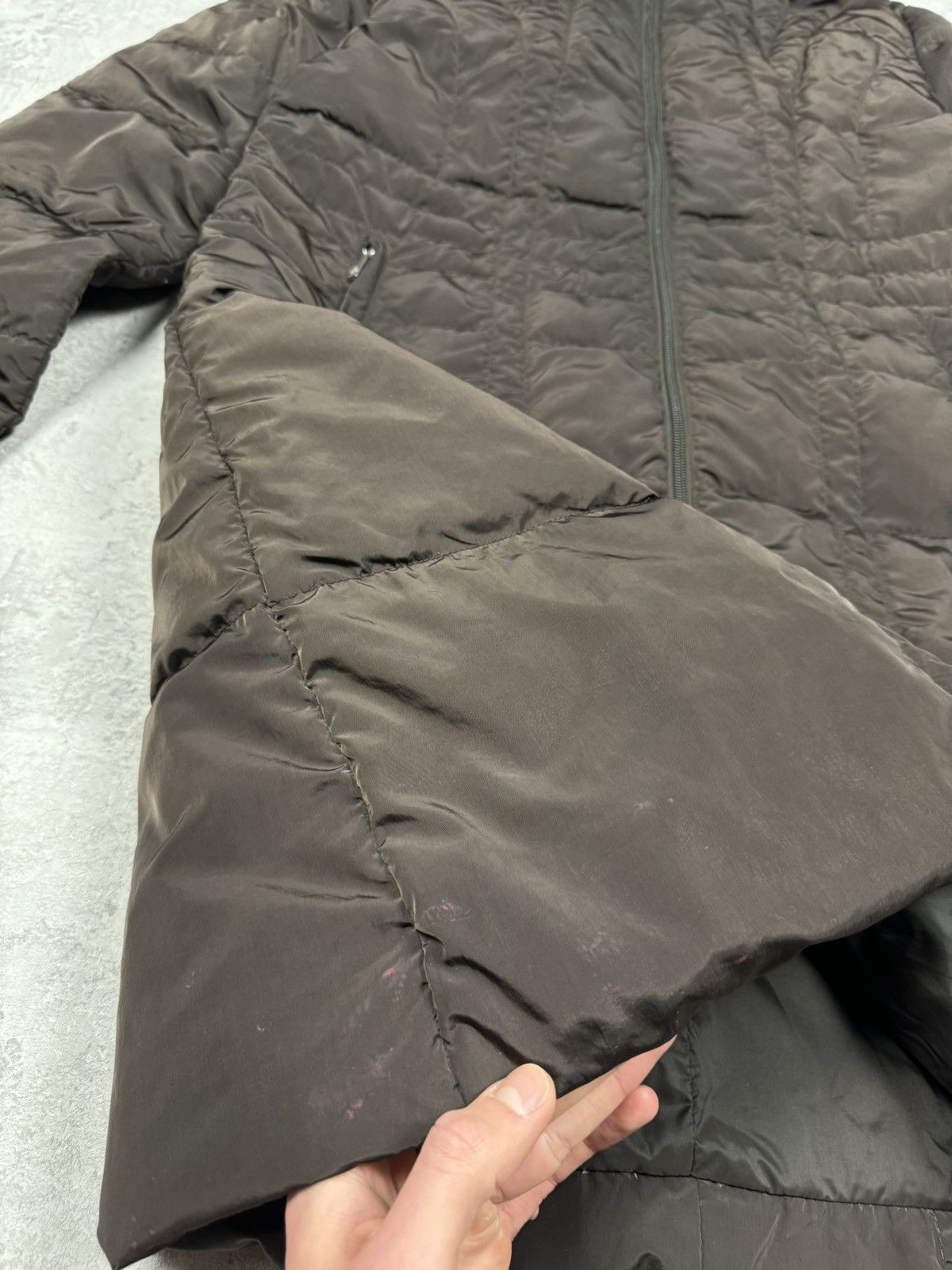 Moncler Vintage Moncler Long Jacket Coat Down Parka Nylon Size 3 Size L / US 10 / IT 46 - 23 Thumbnail