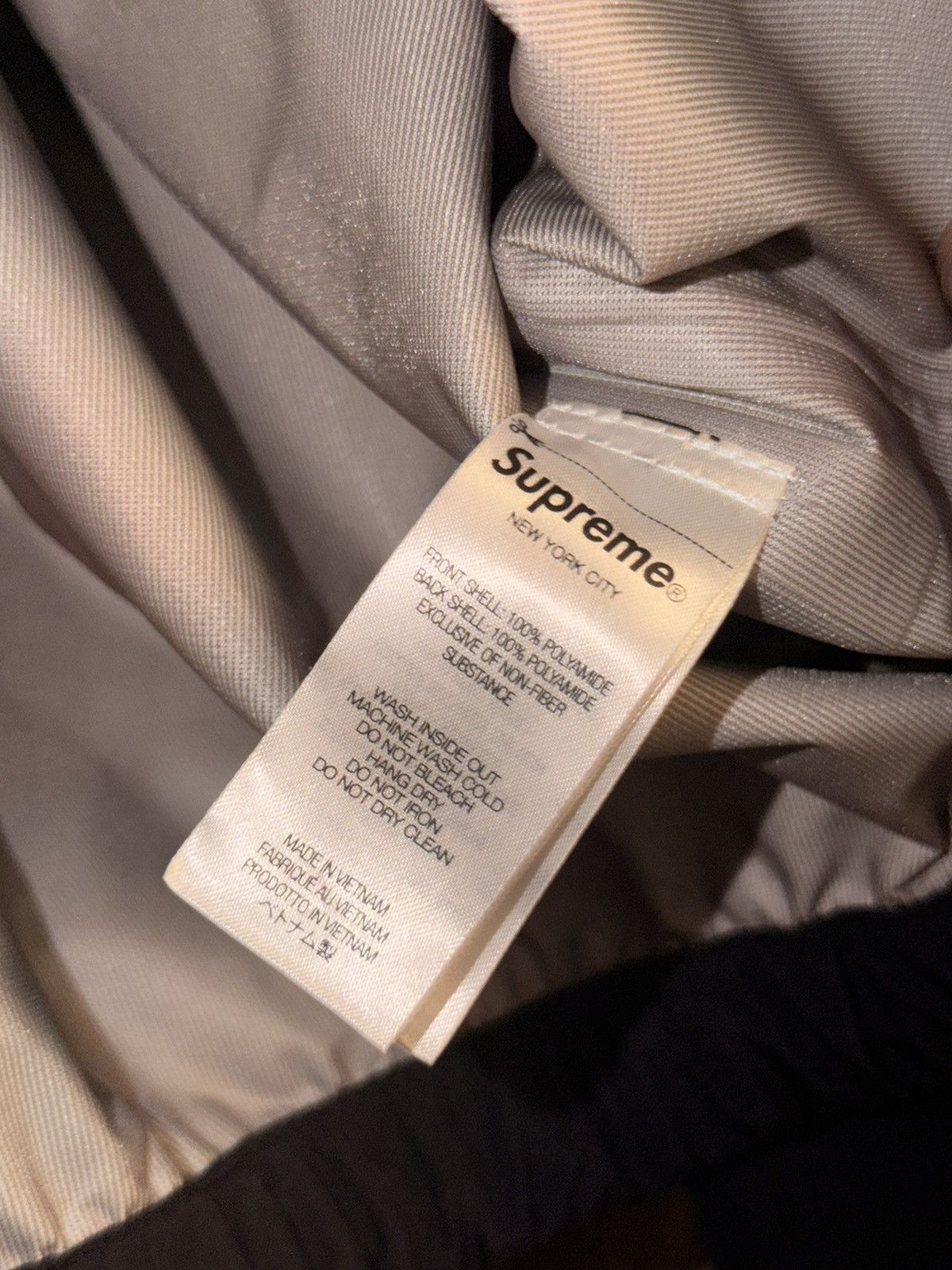 Supreme Supreme Gore-Tex Jacket Black (Waterproof Shell) Size US L / EU 52-54 / 3 - 4 Thumbnail