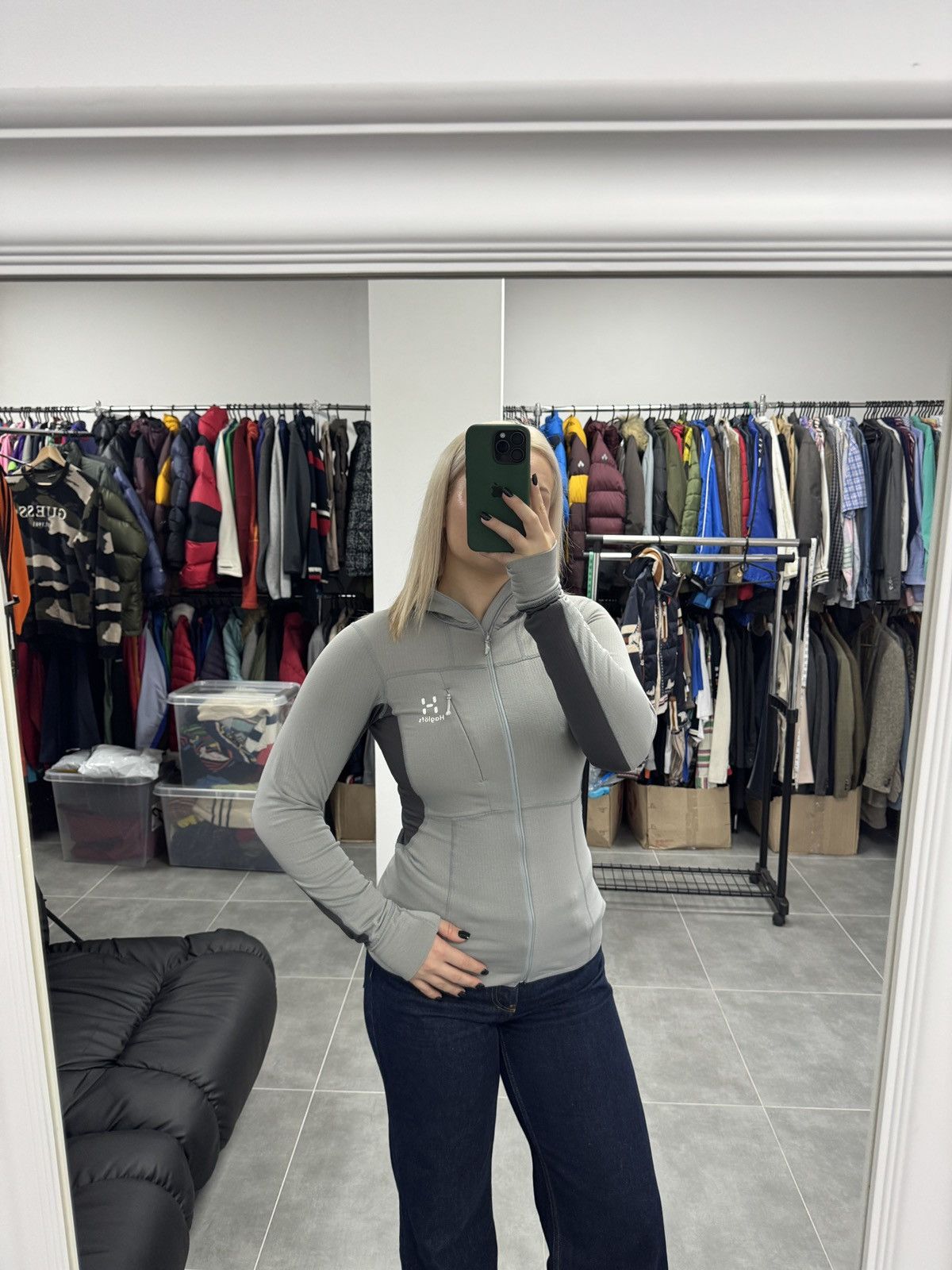 Haglofs Haglofs L.I.M. Mid Comp Lightweight Hoodie Women Size S Size S / US 4 / IT 40 - 3 Thumbnail