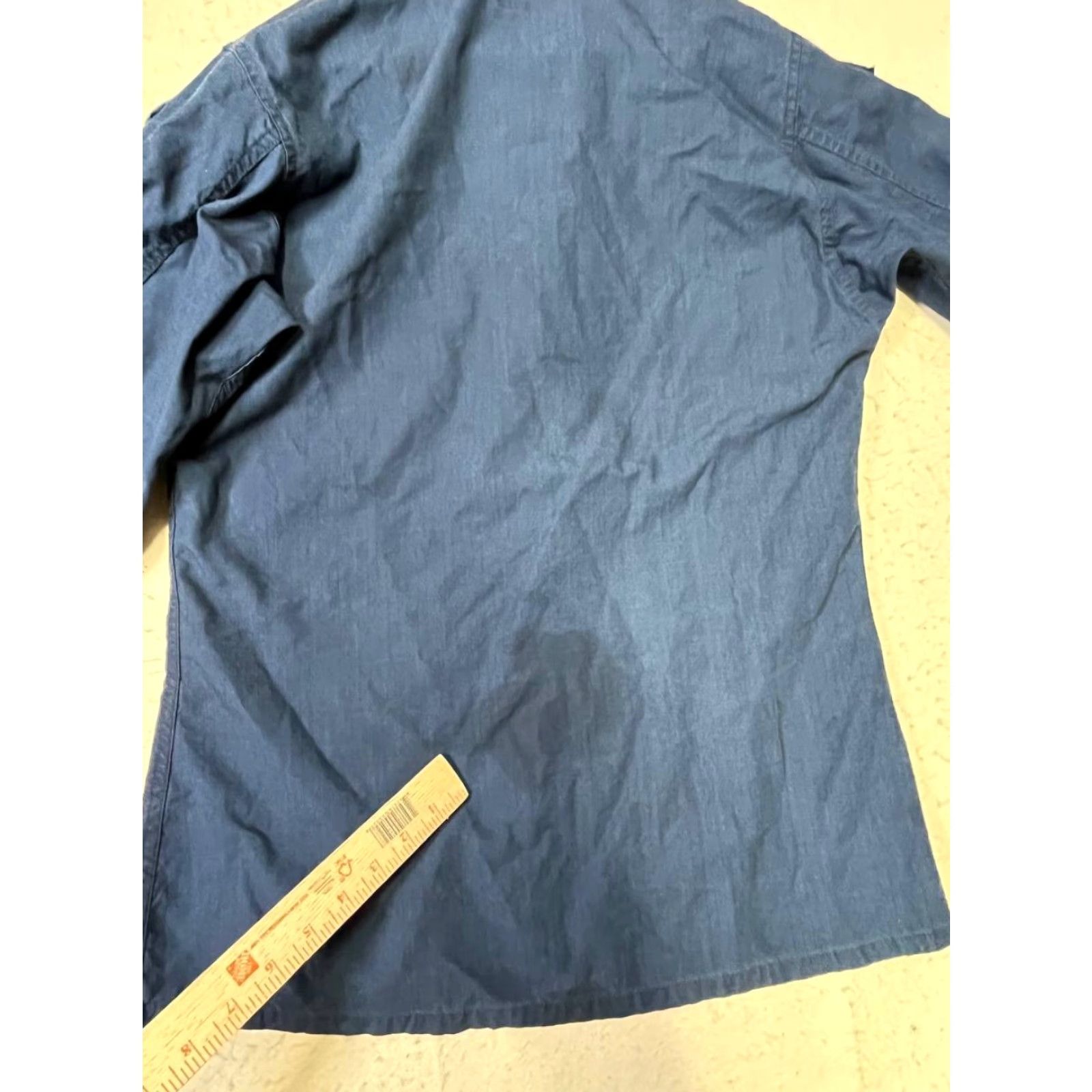 Vintage VINTAGE US Navy Jacket Coat Military US Navy Hooded Water Resistant Pockets All Seasons Full Zip Green Blue Regular M Men Size US M / EU 48-50 / 2 - 6 Thumbnail