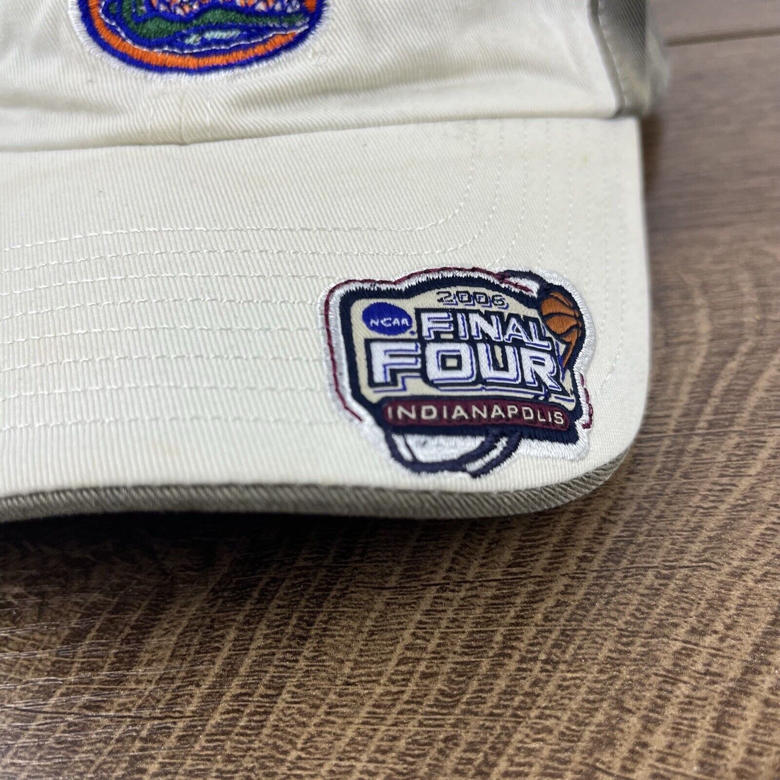 Other 2006 Florida Gators Champions Hat White Cap Hat Adjustable H Size ONE SIZE - 9 Thumbnail
