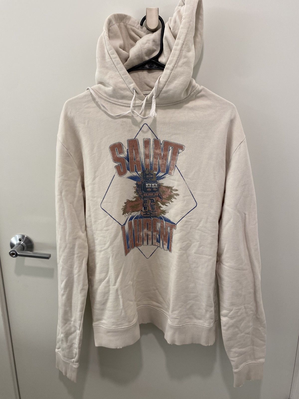 Saint Laurent Paris Saint Laurent Robot Hoodie Size US M / EU 48-50 / 2 - 1 Thumbnail