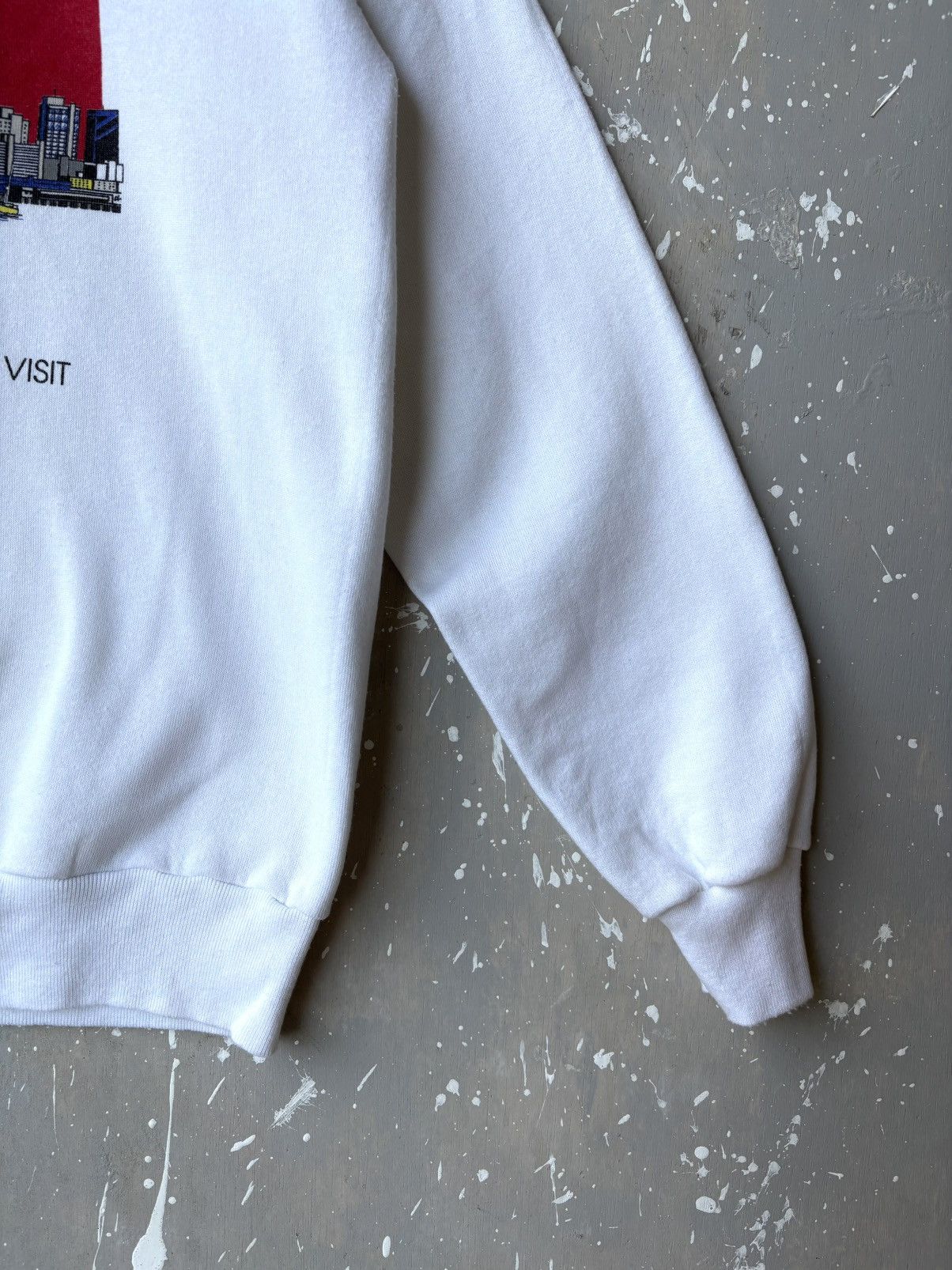 Vintage Vintage 90s Historic Soviet & U.S. Crewneck Sweatshirt Size US XL / EU 56 / 4 - 3 Thumbnail