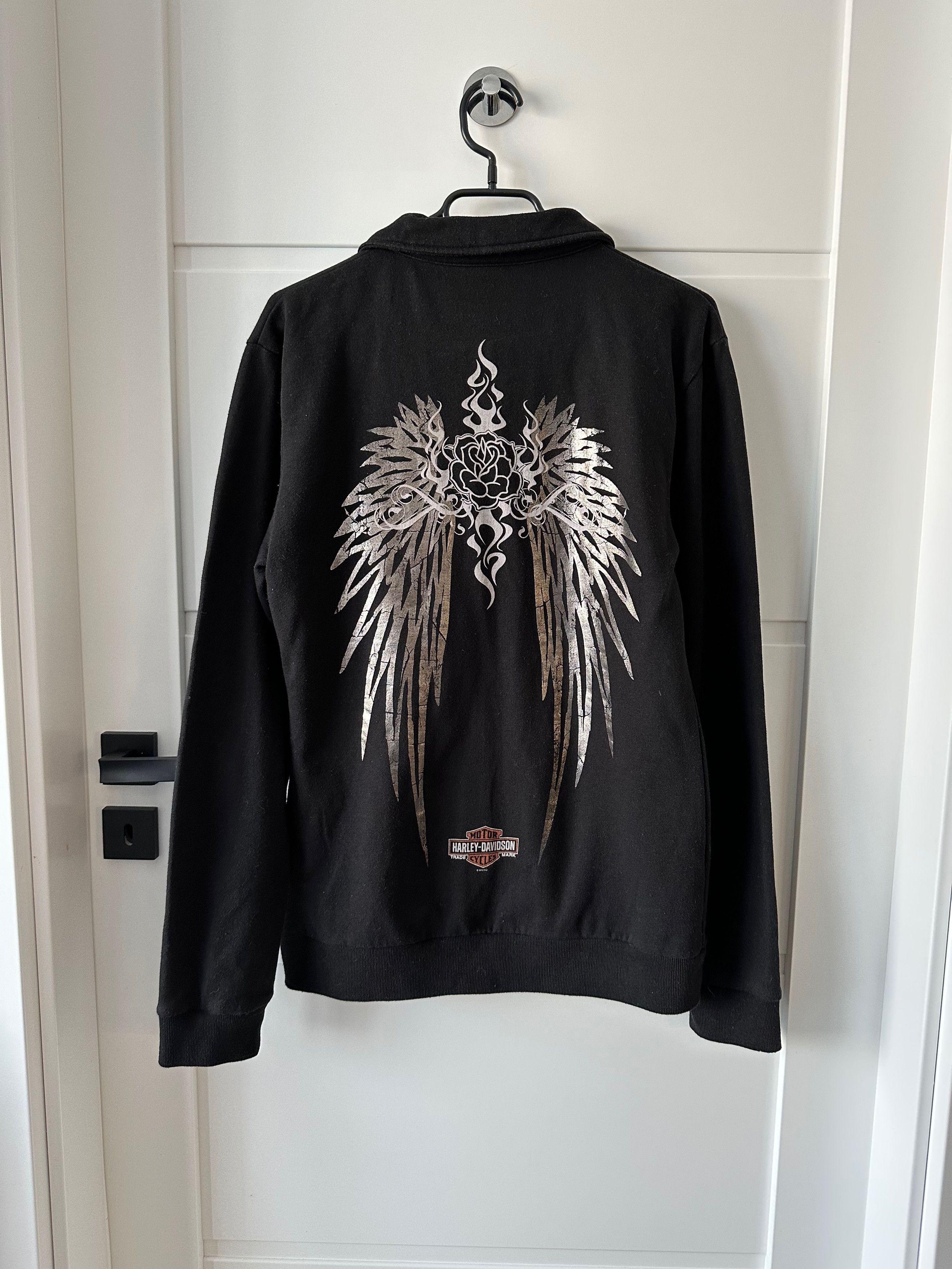 Harley Davidson 2010 Harley Davidson Sweatshirt full zip black Size L / US 10 / IT 46 - 8 Thumbnail
