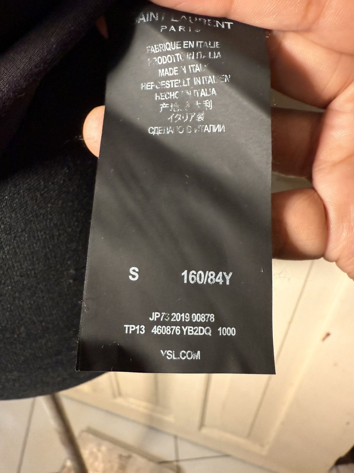 Saint Laurent Paris Saint Laurent T-Shirt Size S / US 4 / IT 40 - 2 Thumbnail