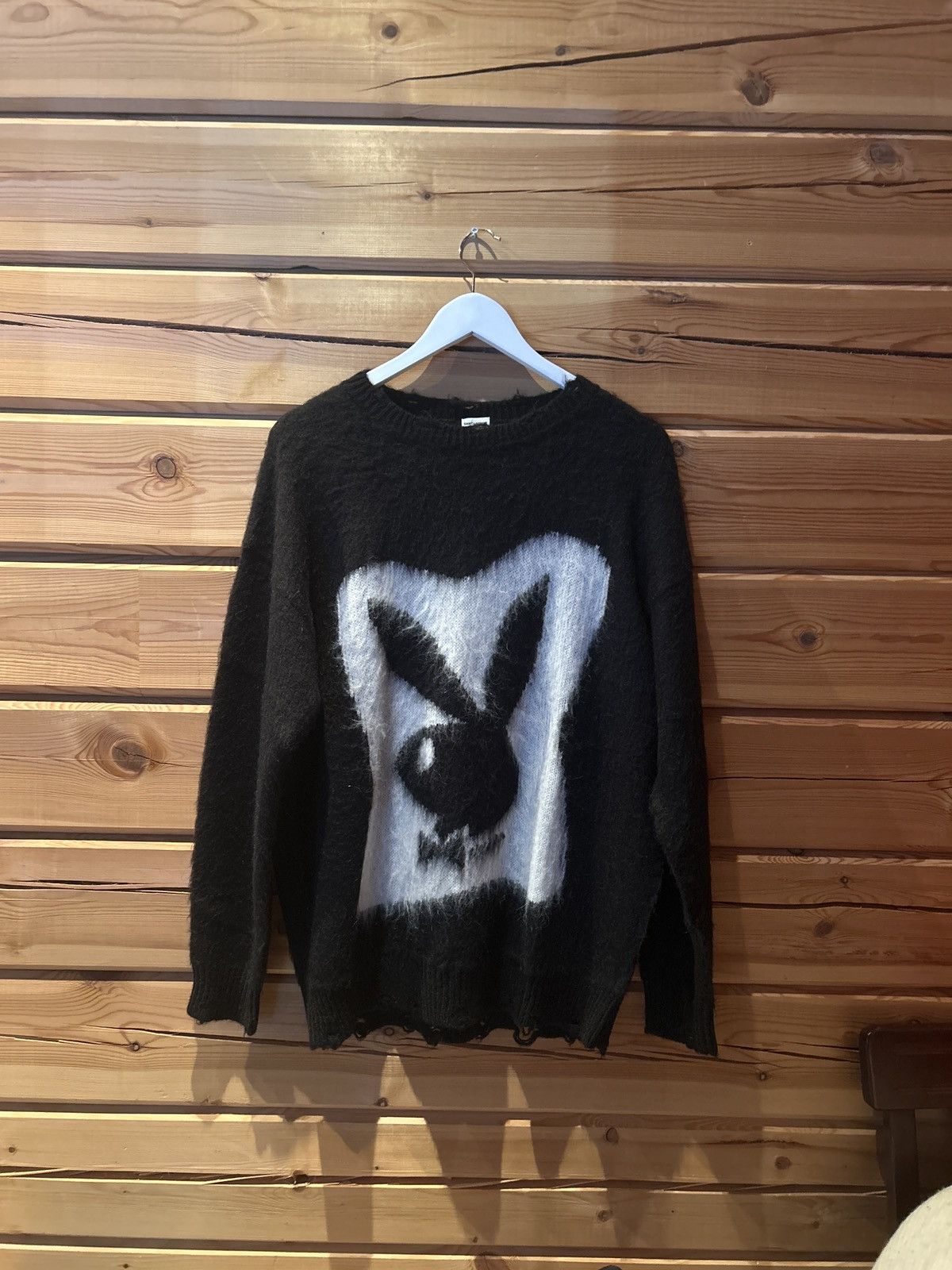 Yves Saint Laurent Sain Laurent mohair sweater Size US S / EU 44-46 / 1 - 1 Thumbnail