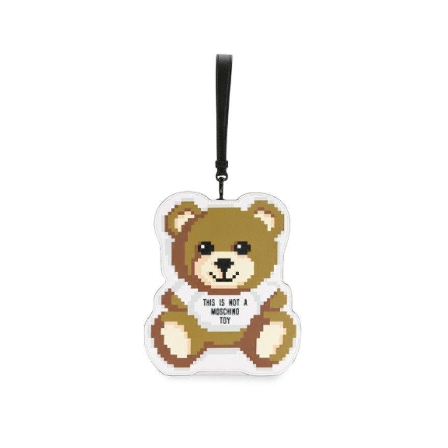 Moschino Moschino Runway The Sims Pixel Teddy Bear Crossbody Bag Size ONE SIZE - 14 Thumbnail