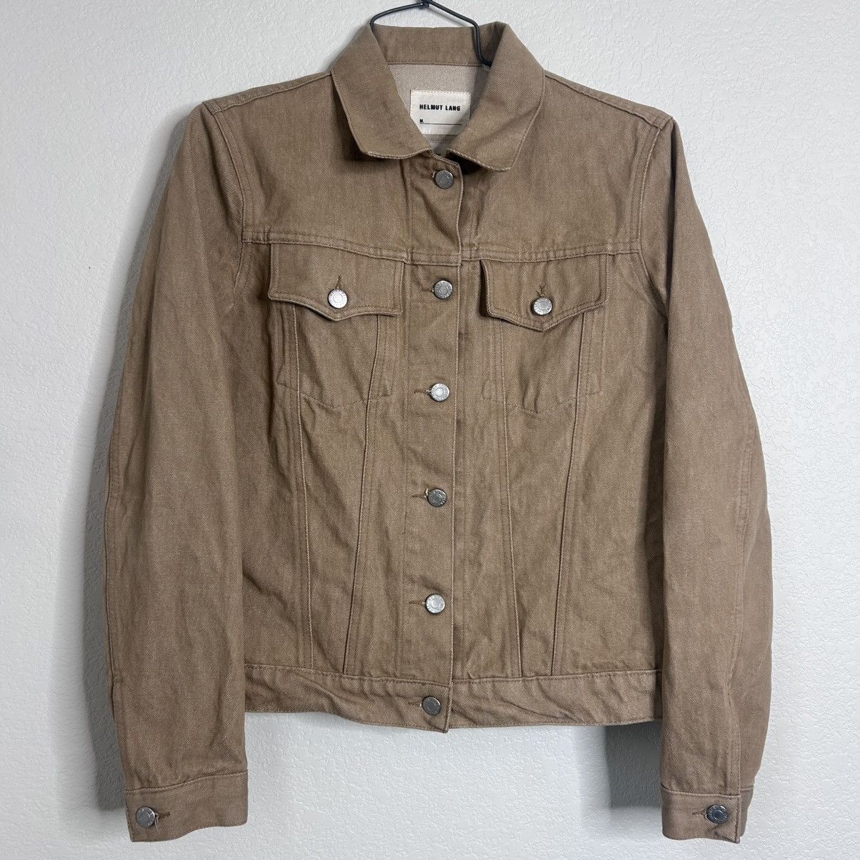Helmut Lang Helmut lang classic denim beige jean jacket Size US S / EU 44-46 / 1 - 1 Thumbnail