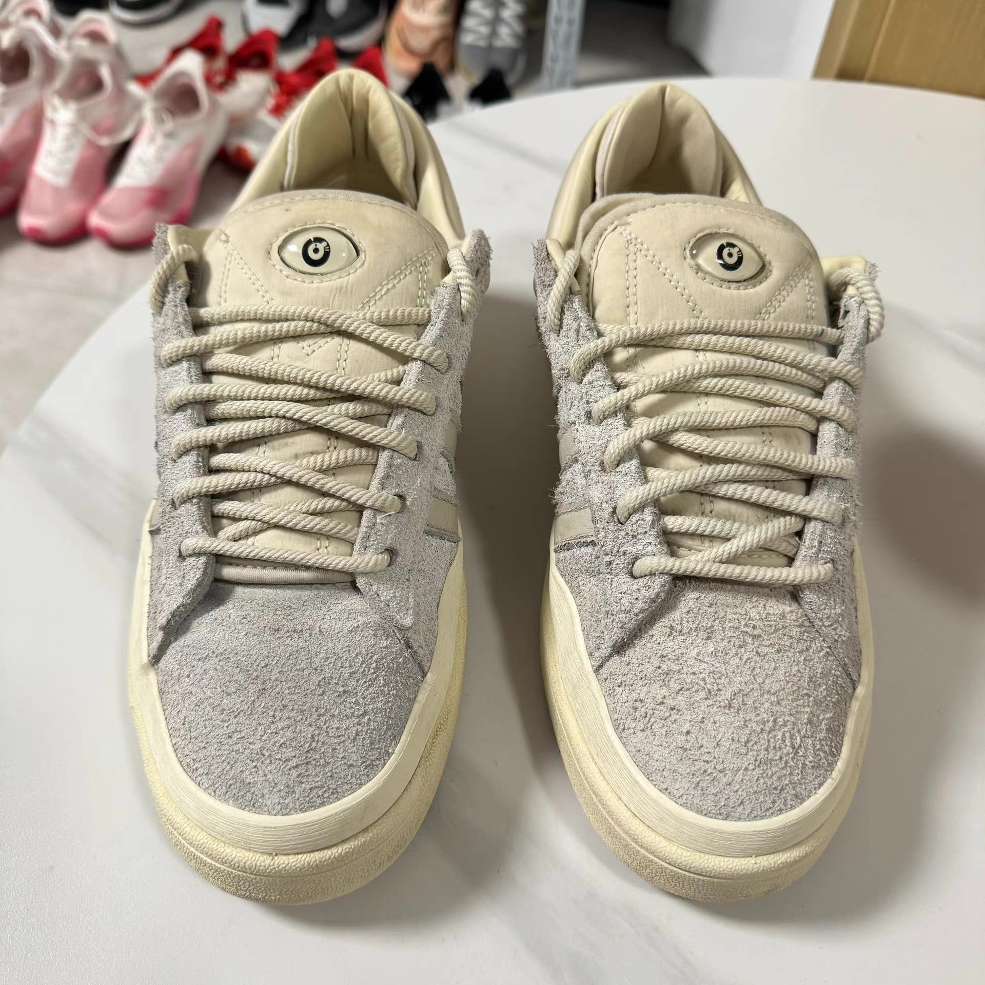 Adidas adidasOriginalsCampusxBadBunnynon-slipandwear-resistant Q10 Size US 8.5 / EU 41-42 - 2 Thumbnail