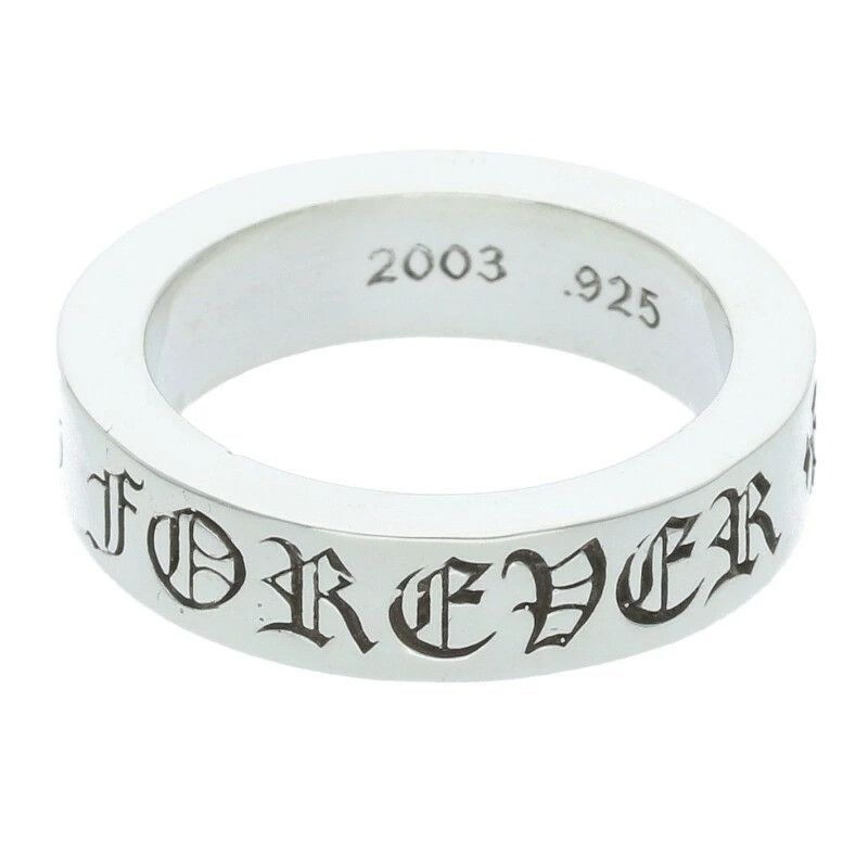 Chrome Hearts Chrome hearts SPACER FOREVER 6mm silver ring Size ONE SIZE - 1 Thumbnail