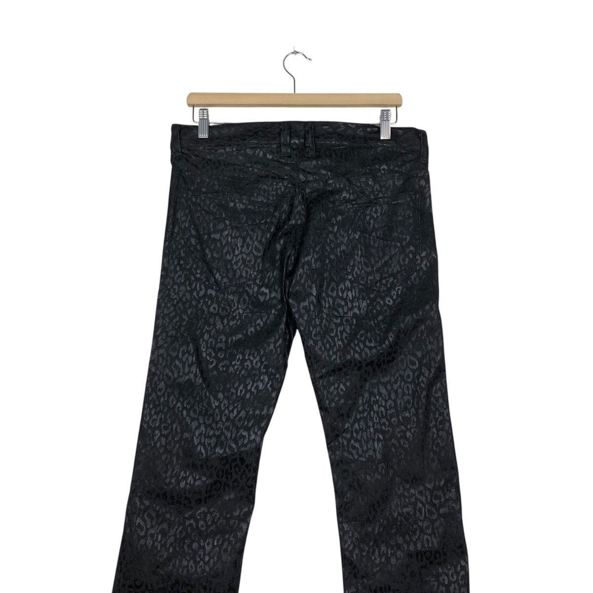 Japanese Brand 📌Vintage Biker Pants Polkadot Design Black Varia Size US 32 / EU 48 - 11 Thumbnail