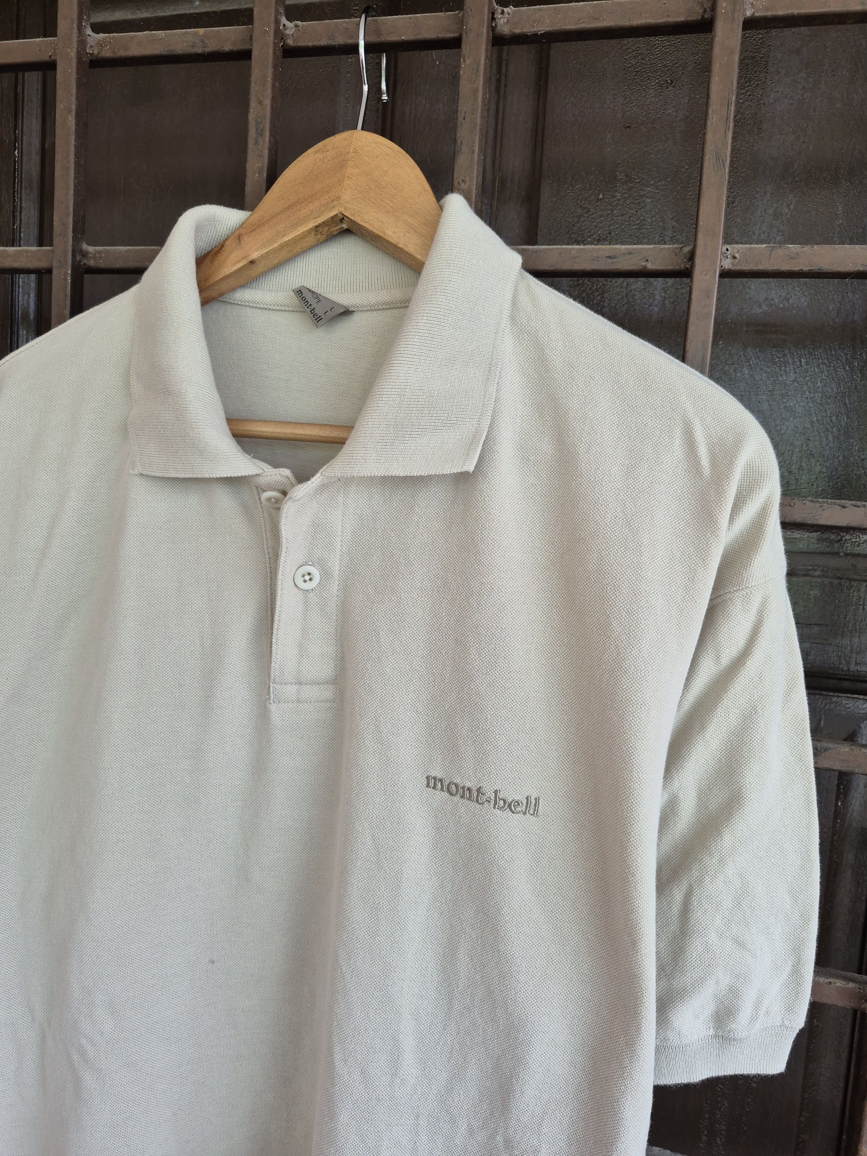 Montbell 🔥Montbell Outdoor Polo Collar Tee Casual Gorpcore Size US L / EU 52-54 / 3 - 2 Thumbnail