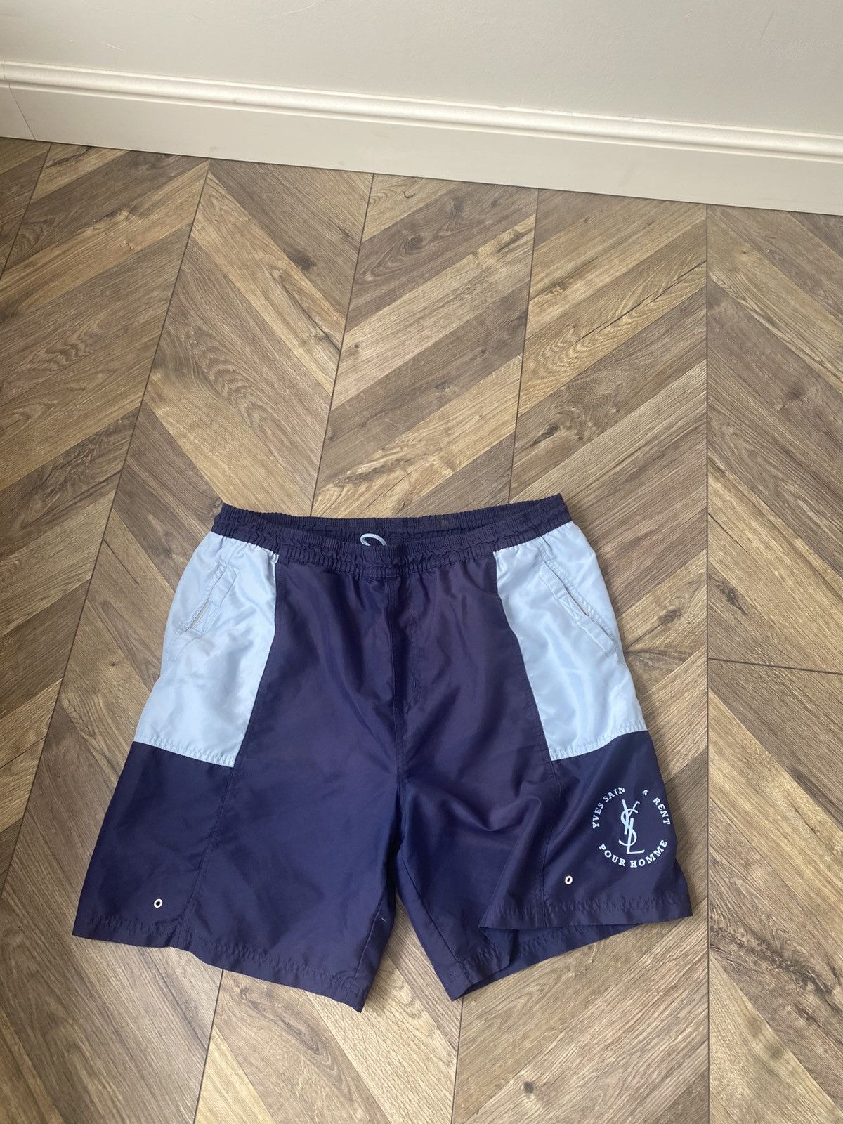 Designer × Vintage × Yves Saint Laurent Vintage Yves Saint Laurent YSL Shorts 90s Size US 32 / EU 48 - 1 Thumbnail