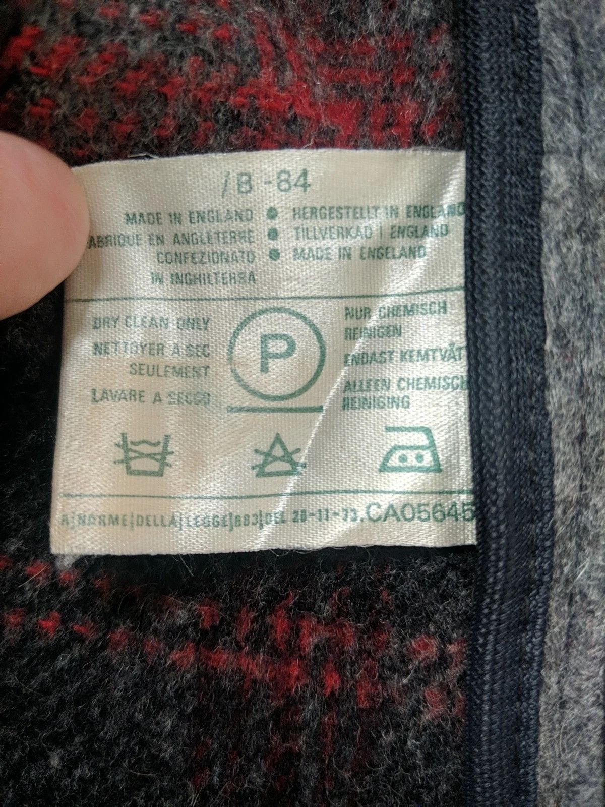 Gloverall Gloverall Tartaneer Wool Heavyweight Hooded Toggle Coat Size US L / EU 52-54 / 3 - 9 Thumbnail