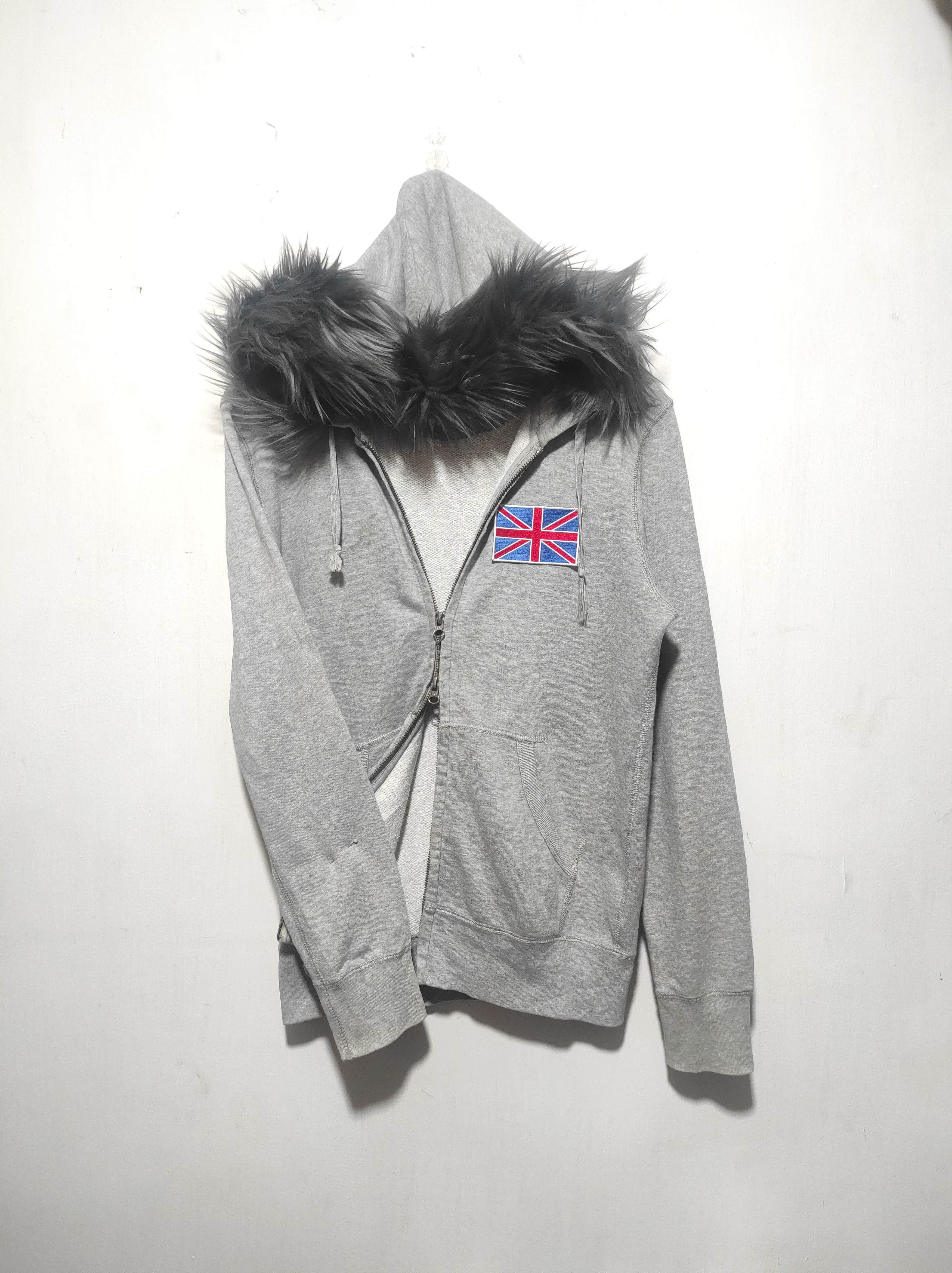 Hysteric Glamour Vintage Uniqlo Double Zip Fur Hoodie IfSixWasNine LGB style Size US M / EU 48-50 / 2 - 2 Thumbnail