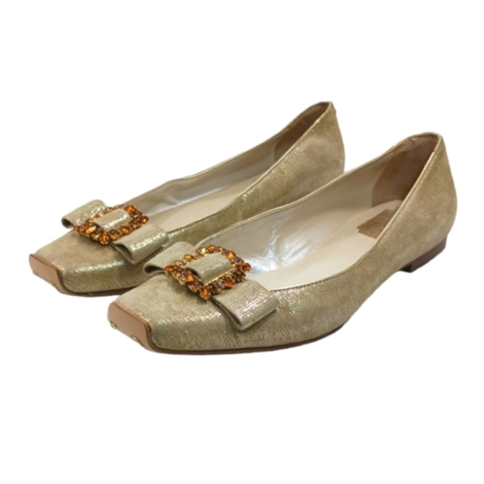 Dior Dior Ballet Flats EUC Size 39 US 9 #S2750 Size US 9 / IT 39 - 4 Thumbnail