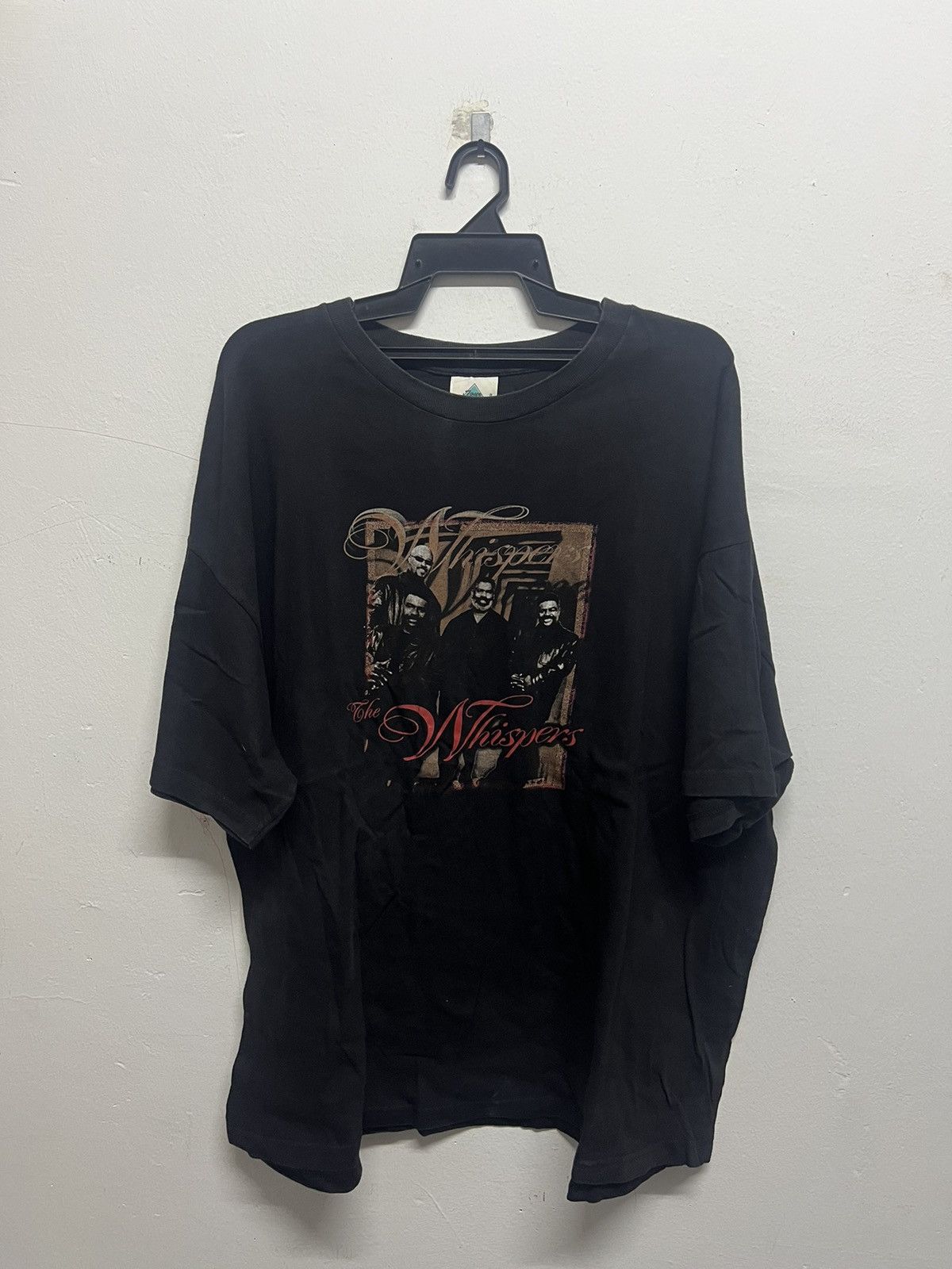 Band Tees × Vintage Vintage 90’s The Whispers Band Tee Size US XL / EU 56 / 4 - 1 Thumbnail
