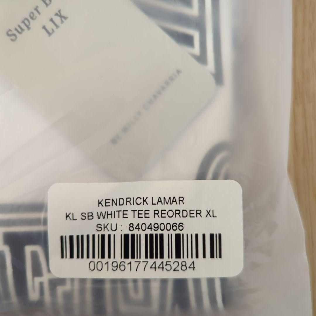 Willy Chavarria Kendrick Lamar × Willy Chavarria Super Bowl LIX Tee – XL Size US XL / EU 56 / 4 - 8 Thumbnail