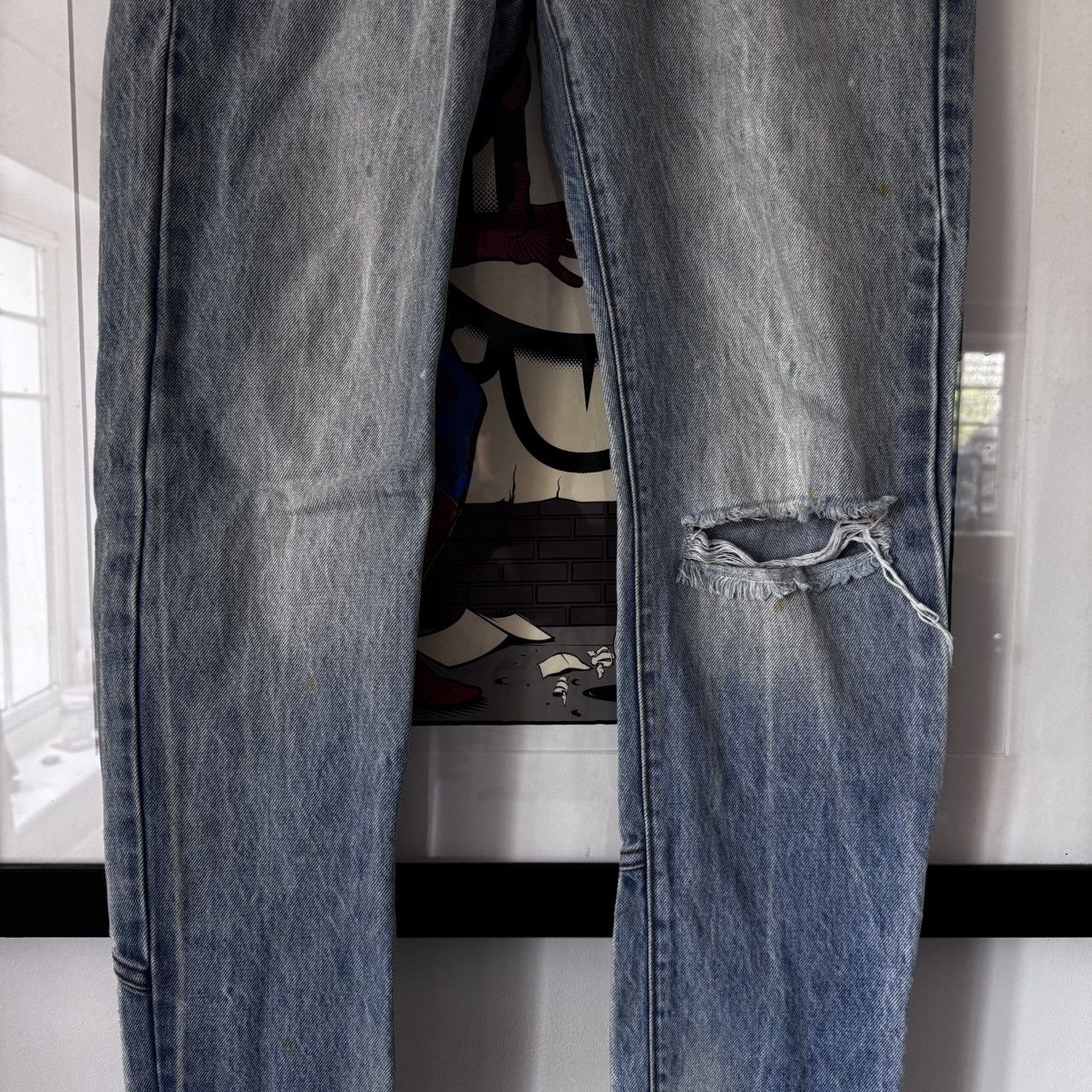 Rhude Rhude Paint Splatter Jeans Size US 30 / EU 46 - 6 Thumbnail