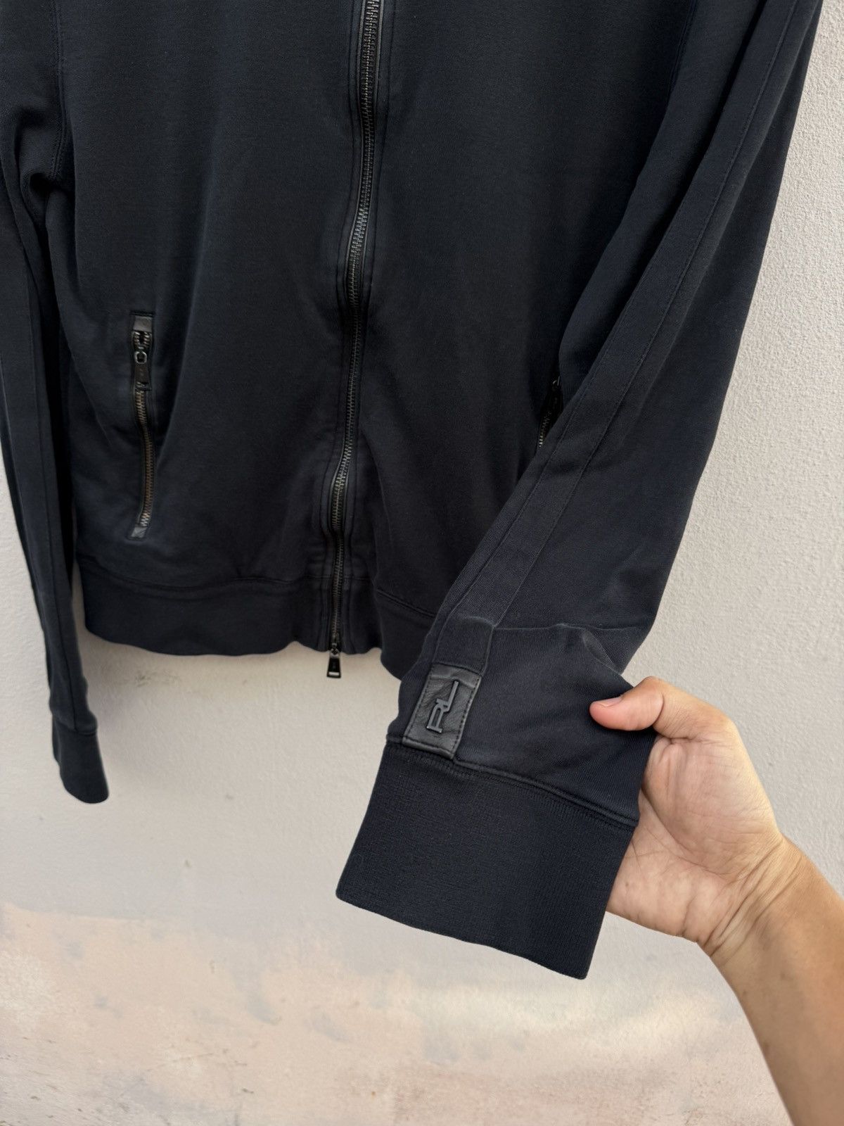 Ralph Lauren Black Label RL Black Label Sheep Leather Detailing Extra Long Sleeve Size US S / EU 44-46 / 1 - 6 Thumbnail