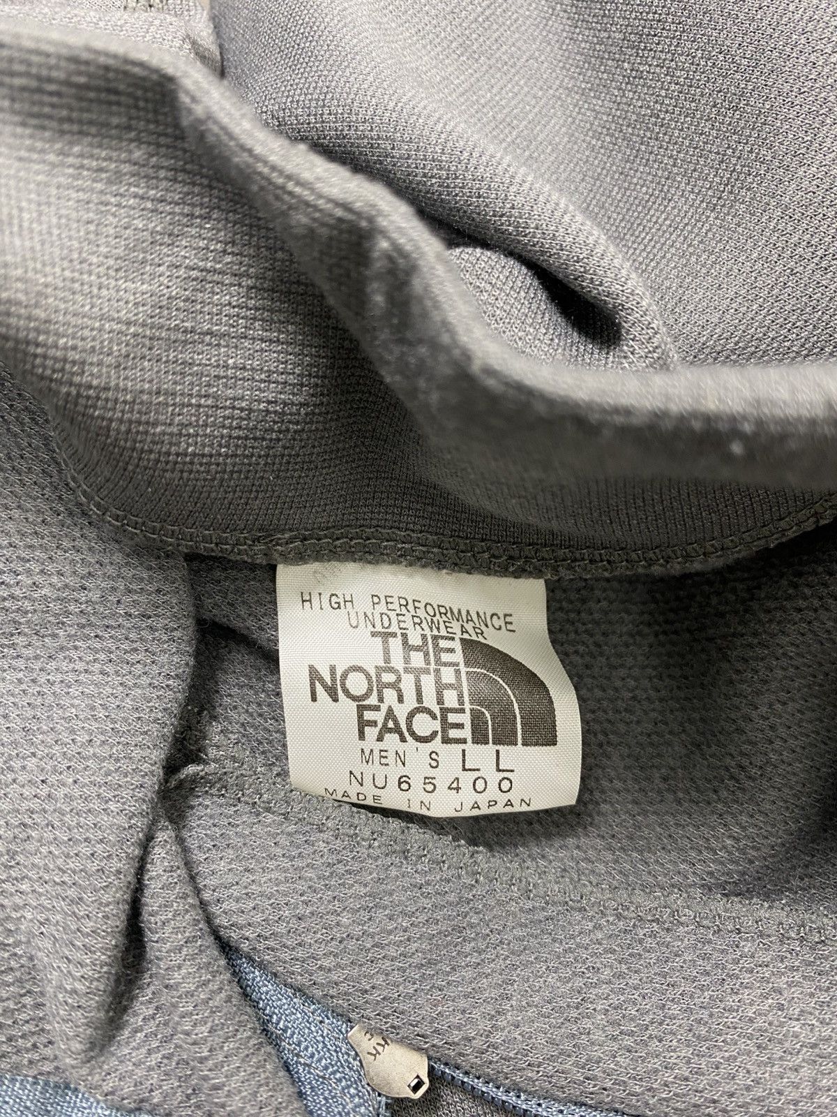 The North Face The North Face Grey Side Logo Half-zipper Sweatshirt Size US L / EU 52-54 / 3 - 9 Thumbnail