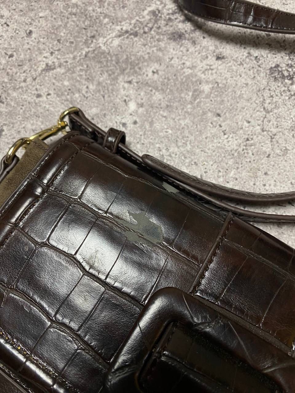 Mario Valentino × Vintage Vintage Mario Valentino Leather Shoulder Bag Size ONE SIZE - 4 Thumbnail