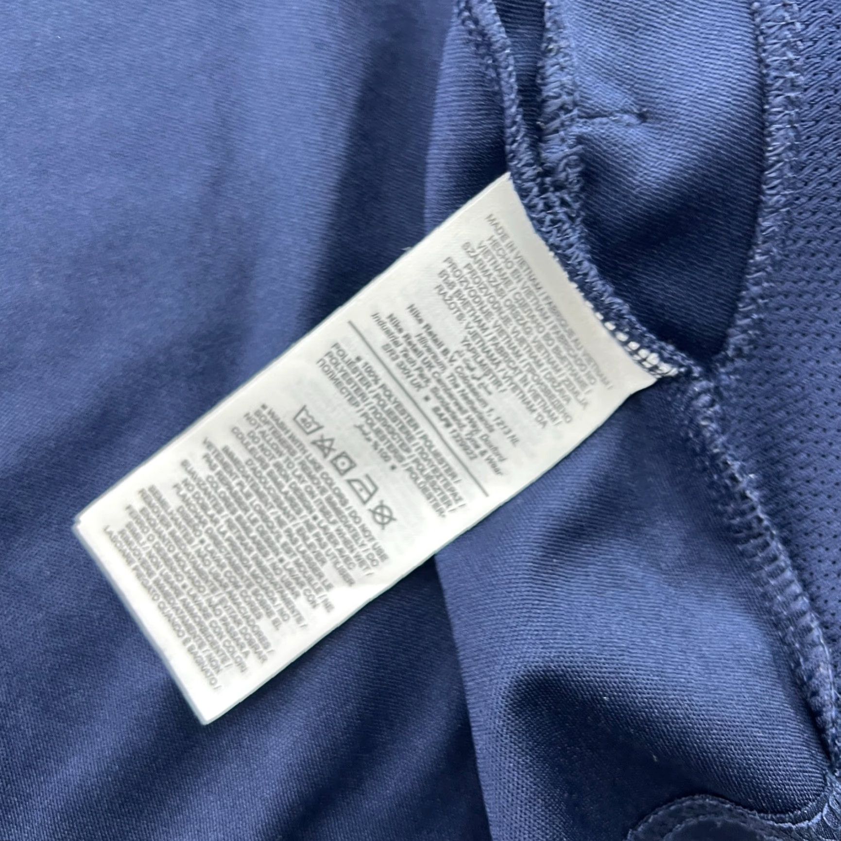 Nike Nike Track Jacket Men M Blue Full Zip Football Player Issue Norway 2022 2023 Regular Size US M / EU 48-50 / 2 - 4 Thumbnail