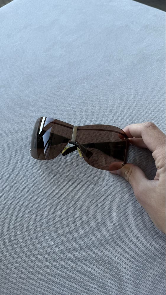Giorgio Armani Giorgio Armani 437/S Mask Sunglasses Size ONE SIZE - 1 Thumbnail
