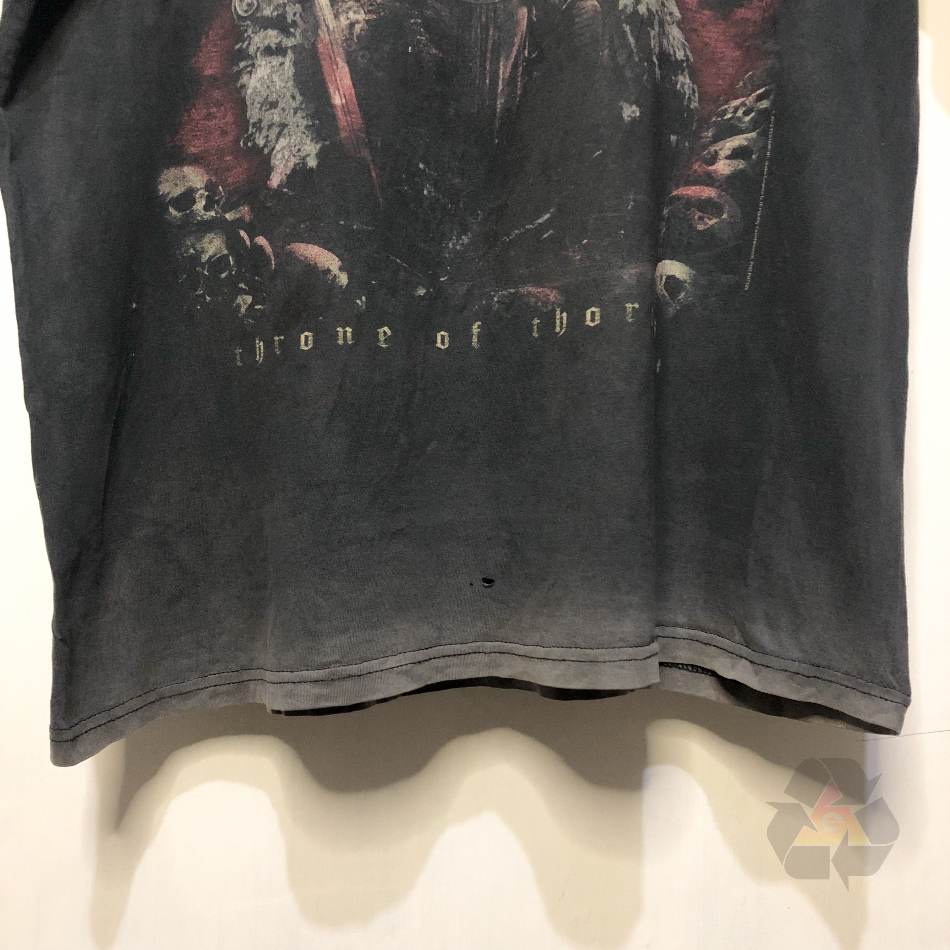 Band Tees Vintage THRASHED Testament Throne Of Thorns T-Shirt Size US L / EU 52-54 / 3 - 4 Thumbnail