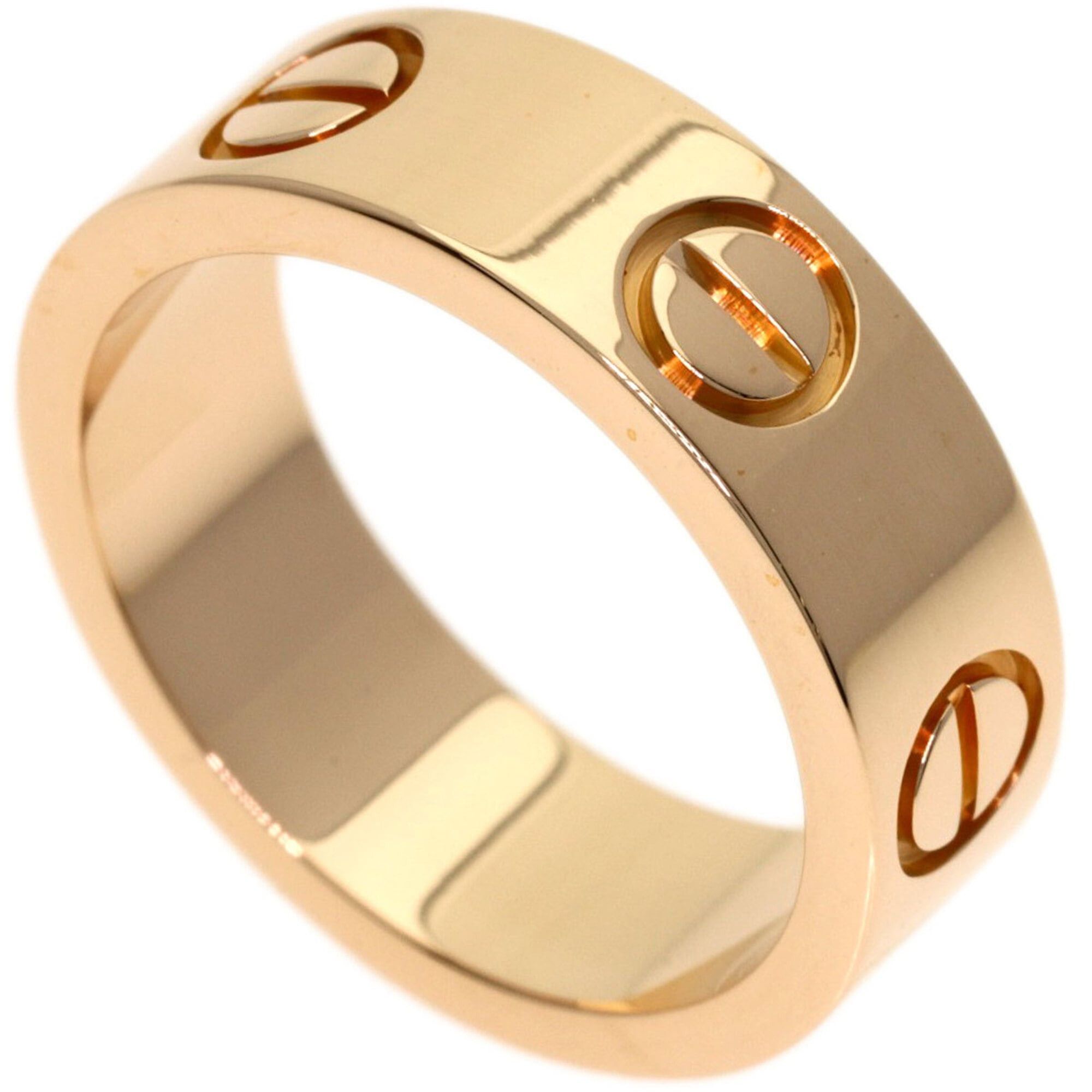 Cartier Cartier Love Ring #47, 18K Pink Gold, Women's Size ONE SIZE - 1 Thumbnail