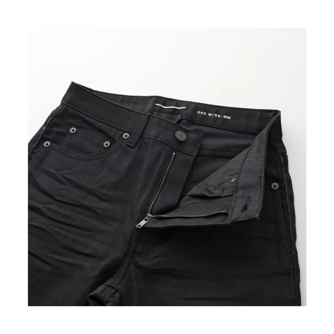 Saint Laurent Paris o1s1wg111124 Skinny fit Denim Jeans in Used Black Size 25" / US 0 / IT 36 - 8 Thumbnail