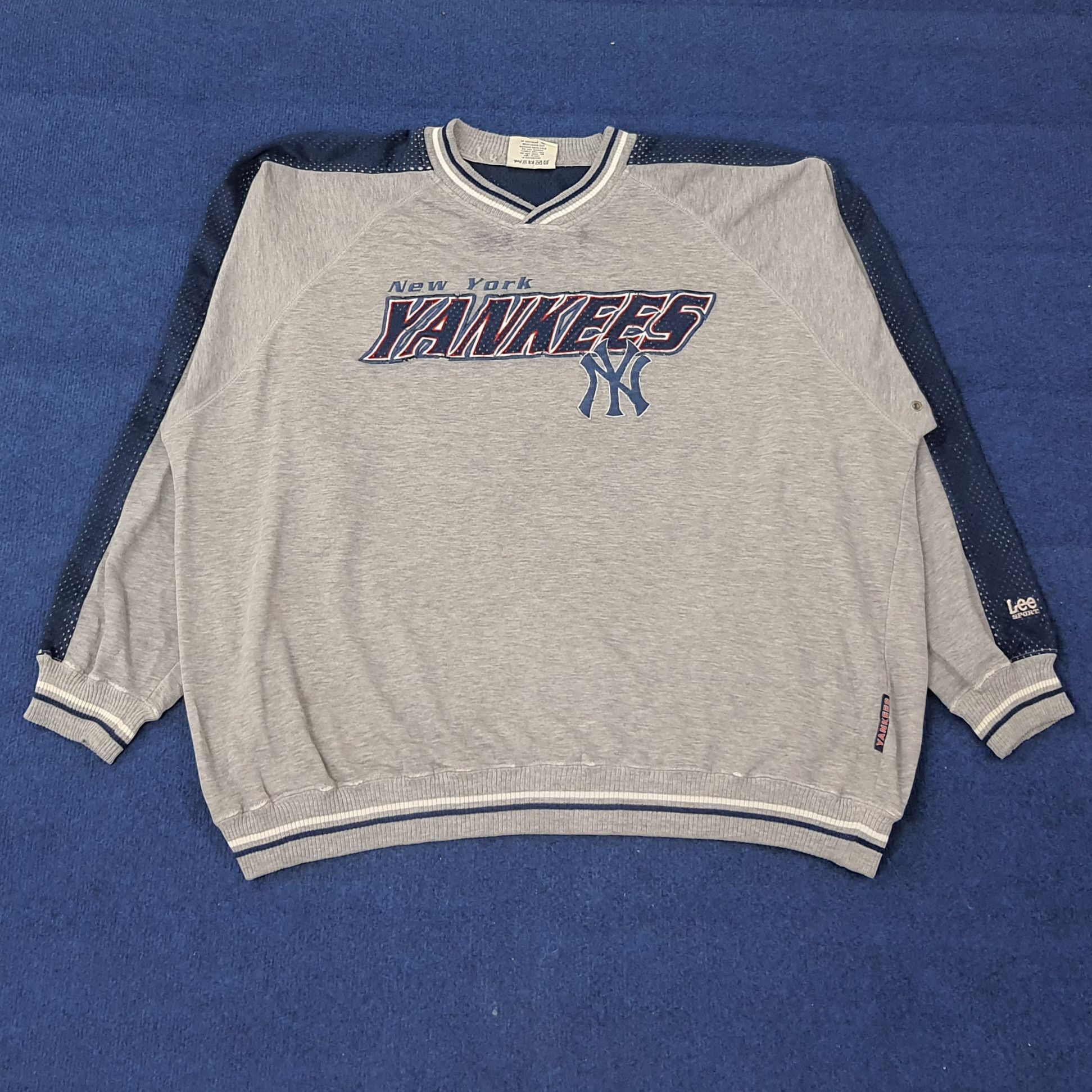 Vintage Lee New York Yankees MLB Baseball Sweatshirt C255N16