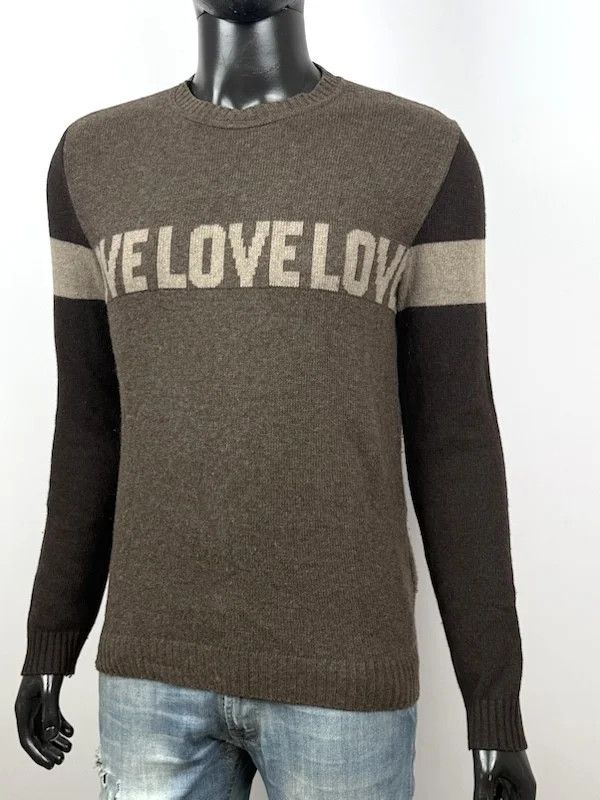 Moschino Love Moschino Maglione Girocollo Cashmere Uomo S Size US S / EU 44-46 / 1 - 6 Thumbnail